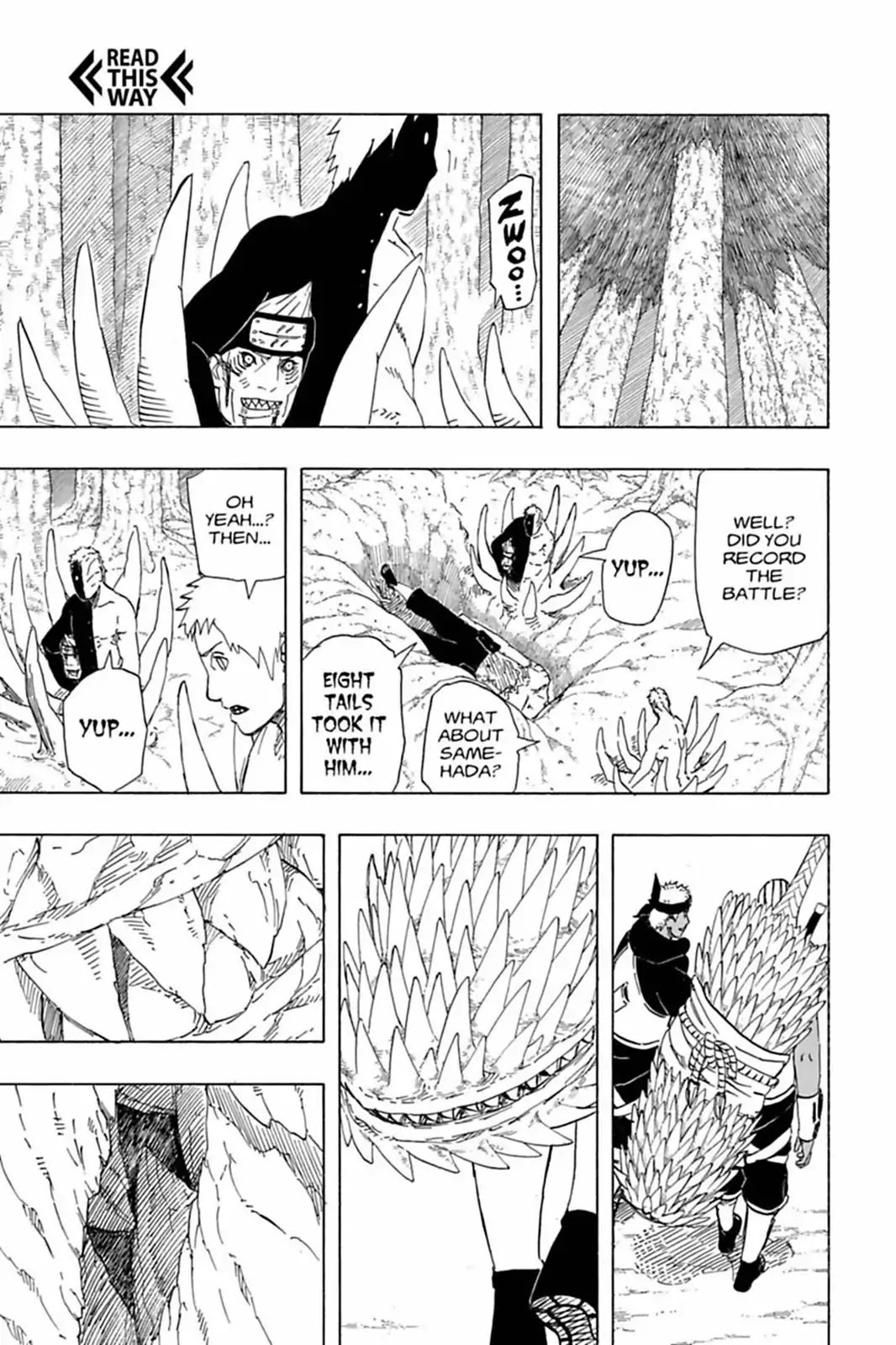 Naruto Chapter 487 page 13 - Chapter 487: The Battle Begins..!!