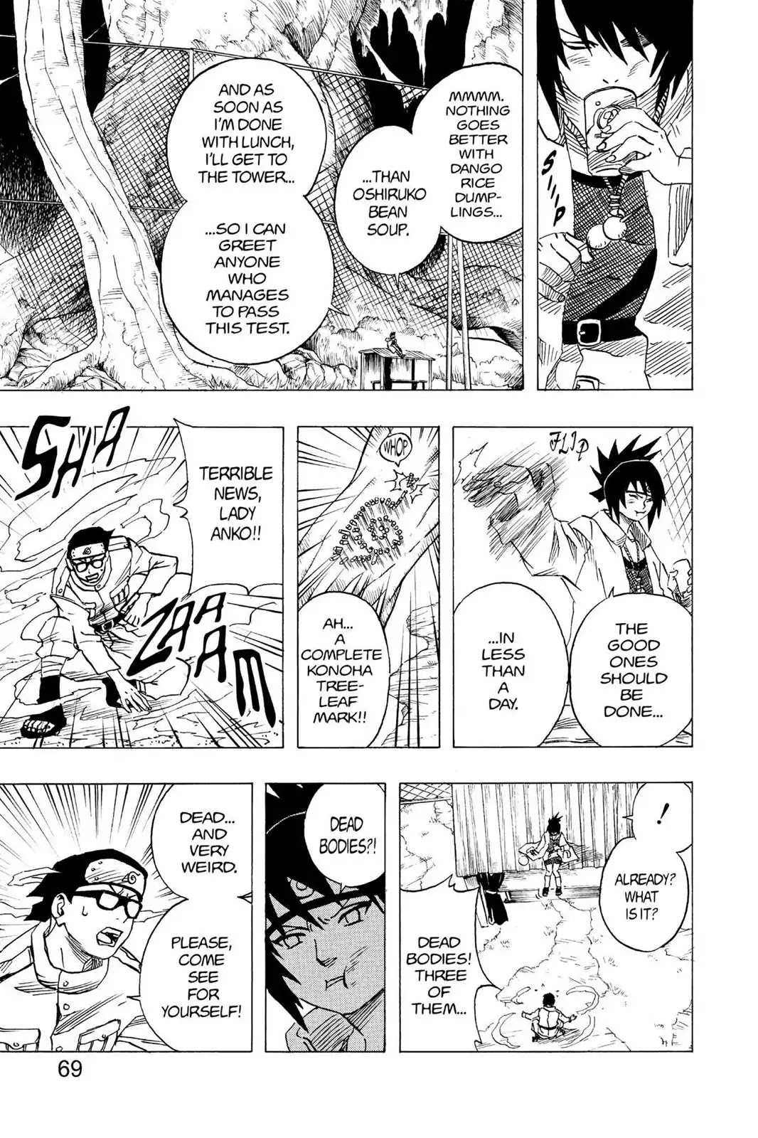 Naruto Chapter 49 page 3 - Chapter 49: Coward!!