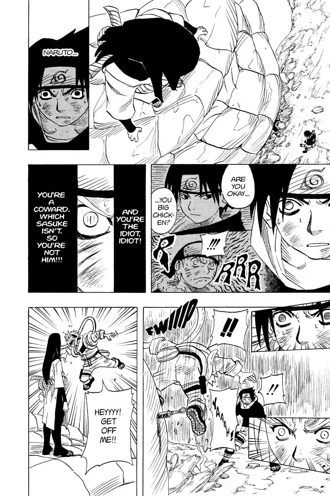 Naruto Chapter 49 page 6 - Chapter 49: Coward!!