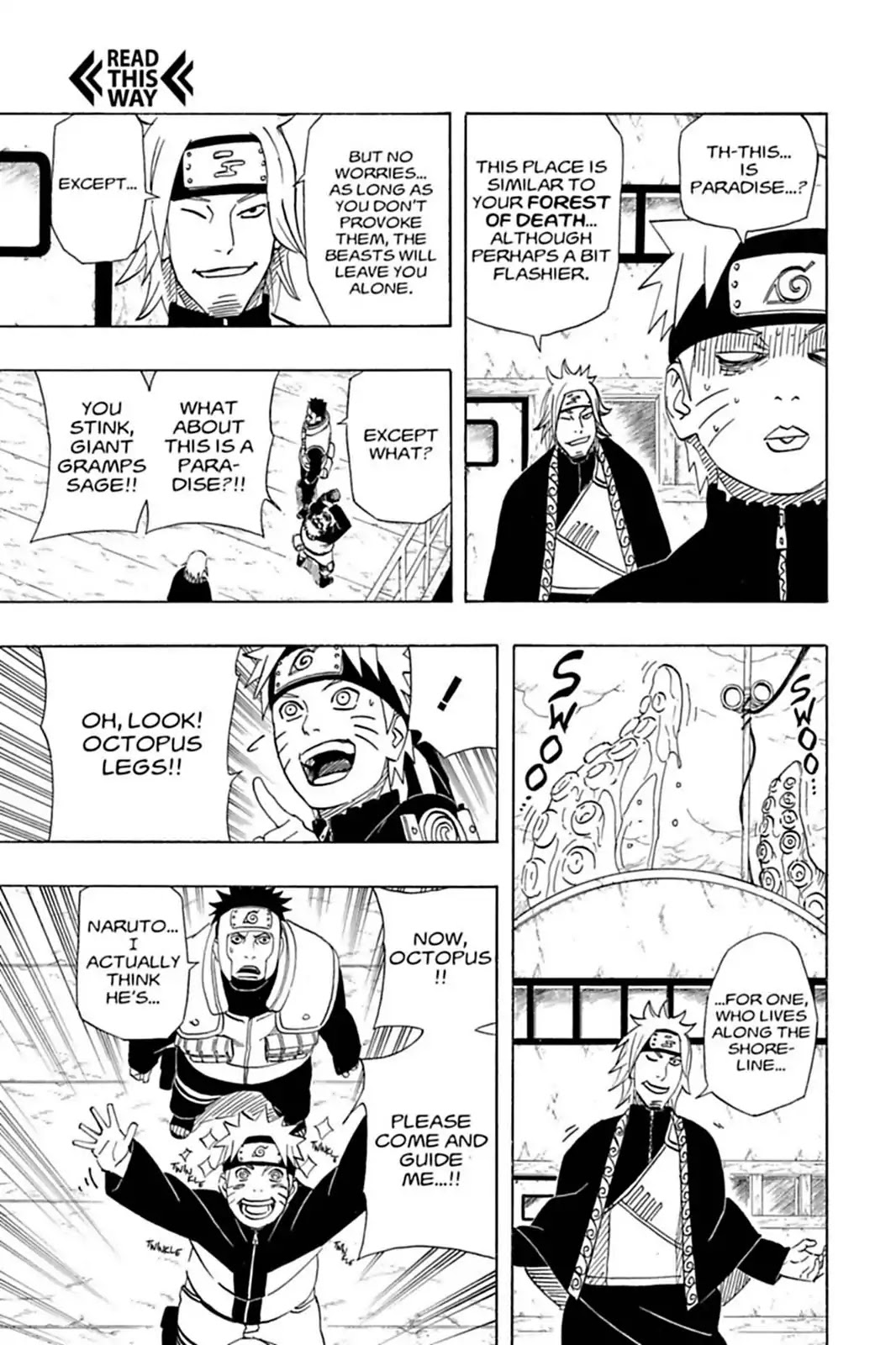 Naruto Chapter 491 page 12 - Chapter 491: The Jinchūriki, Detained!!