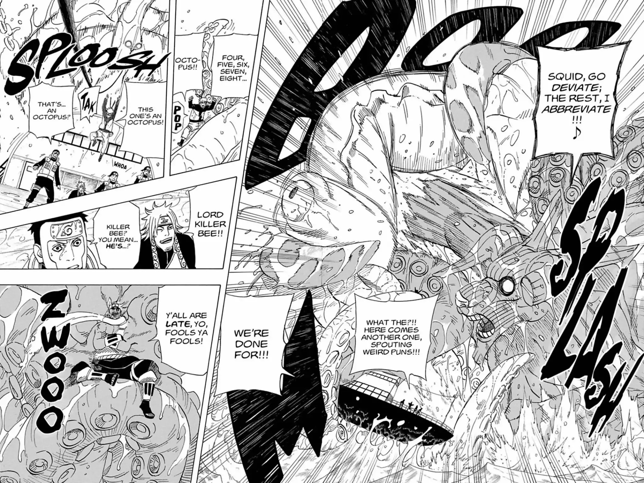 Naruto Chapter 491 page 14 - Chapter 491: The Jinchūriki, Detained!!