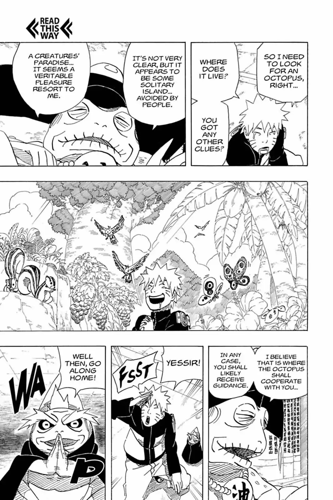 Naruto Chapter 491 page 3 - Chapter 491: The Jinchūriki, Detained!!