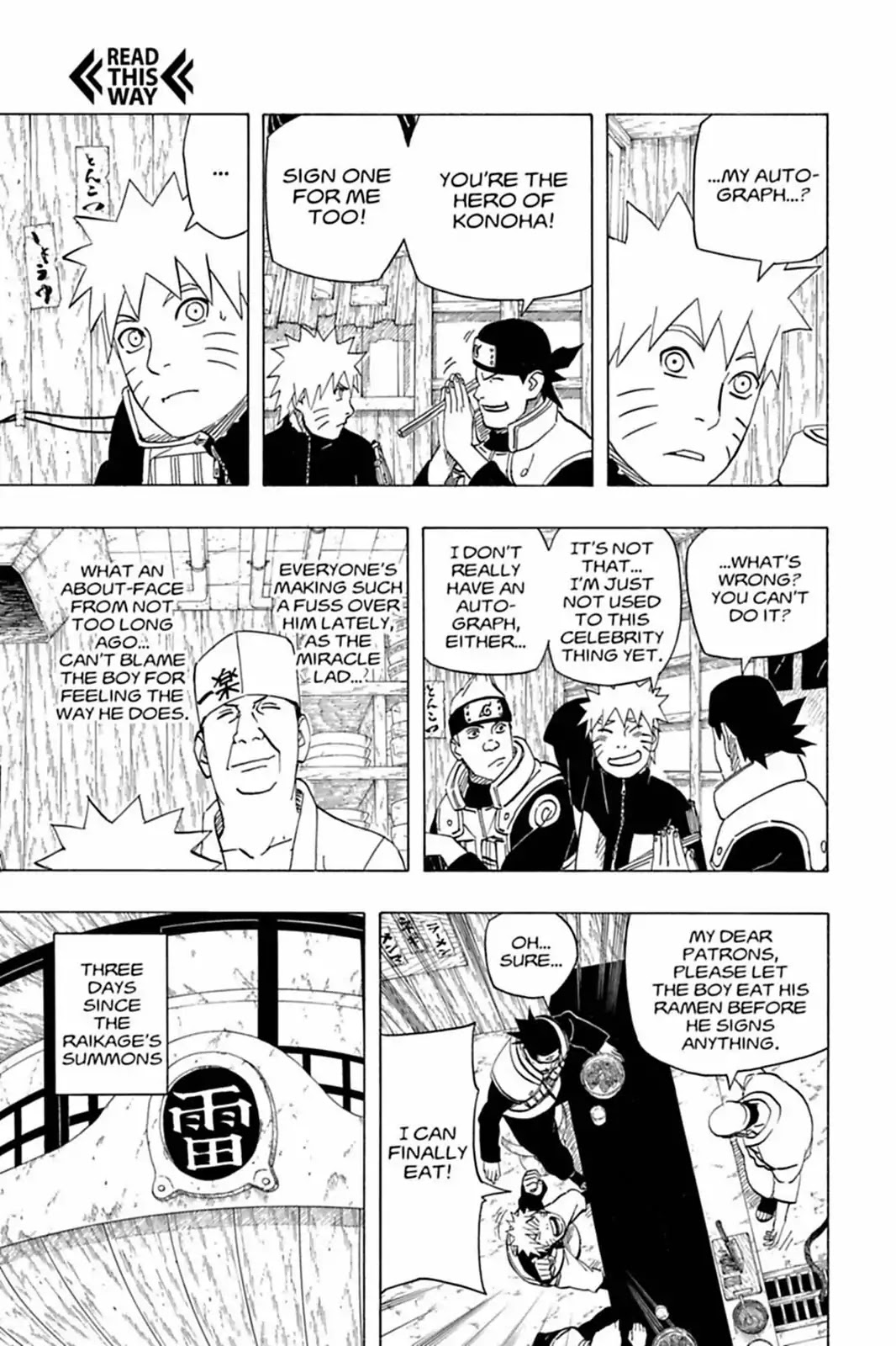 Naruto Chapter 491 page 5 - Chapter 491: The Jinchūriki, Detained!!