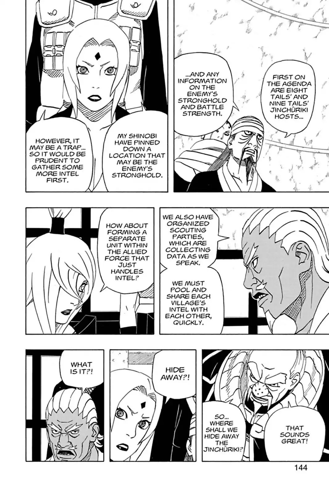 Naruto Chapter 491 page 7 - Chapter 491: The Jinchūriki, Detained!!