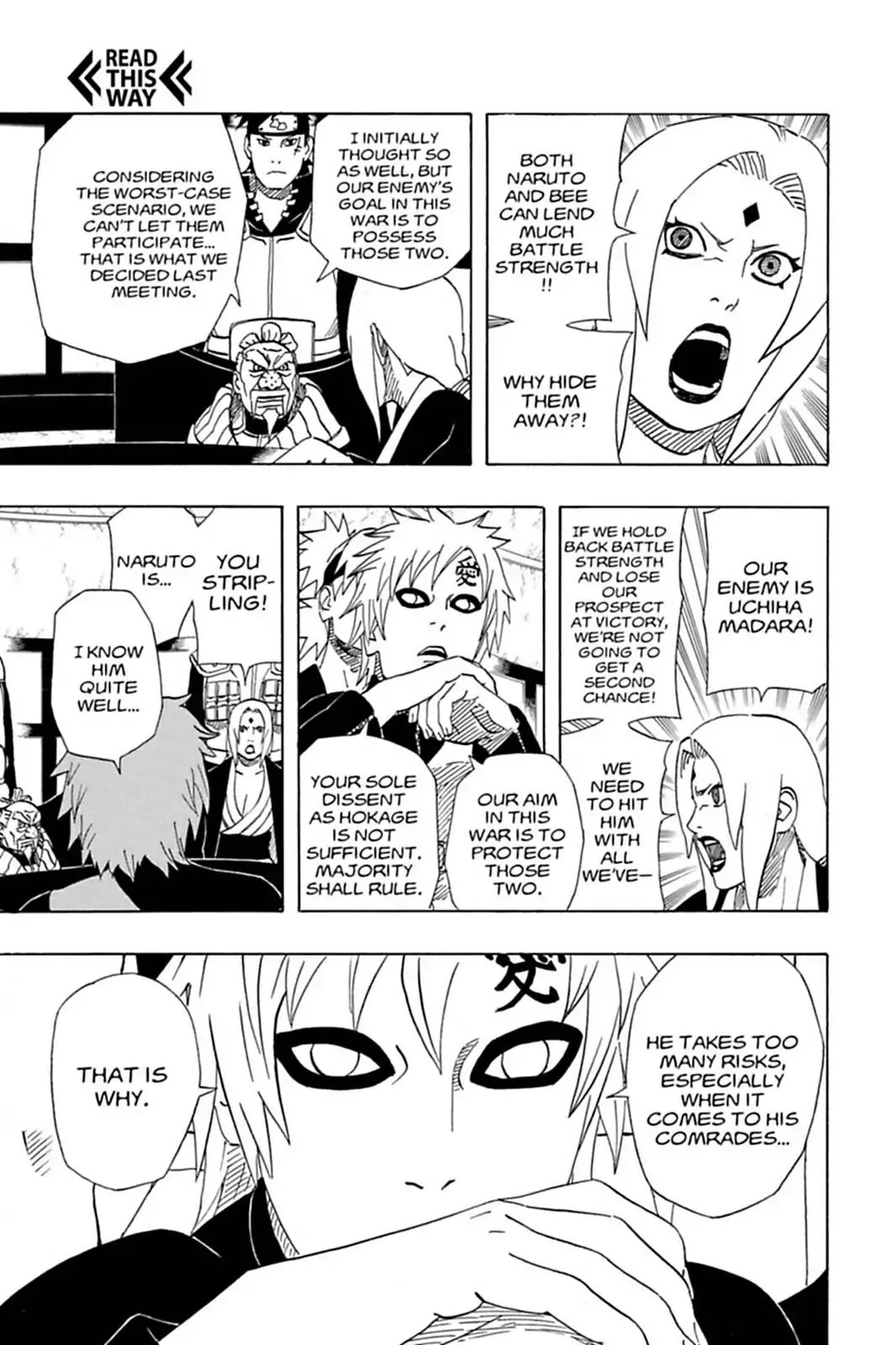 Naruto Chapter 491 page 8 - Chapter 491: The Jinchūriki, Detained!!