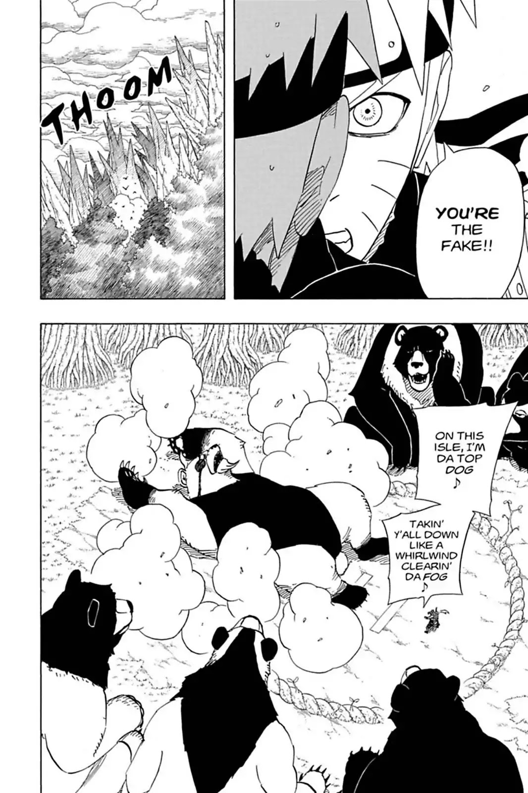 Naruto Chapter 493 page 6 - Chapter 493: Dark Naruto!!