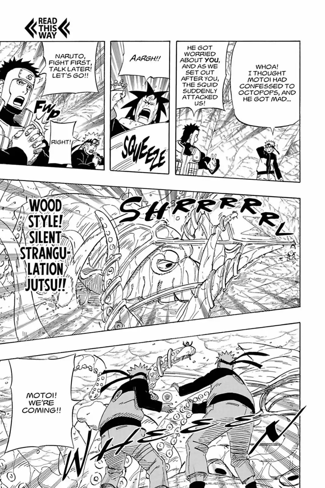 Naruto Chapter 494 page 15 - Chapter 494: Killer Bee And Motoi