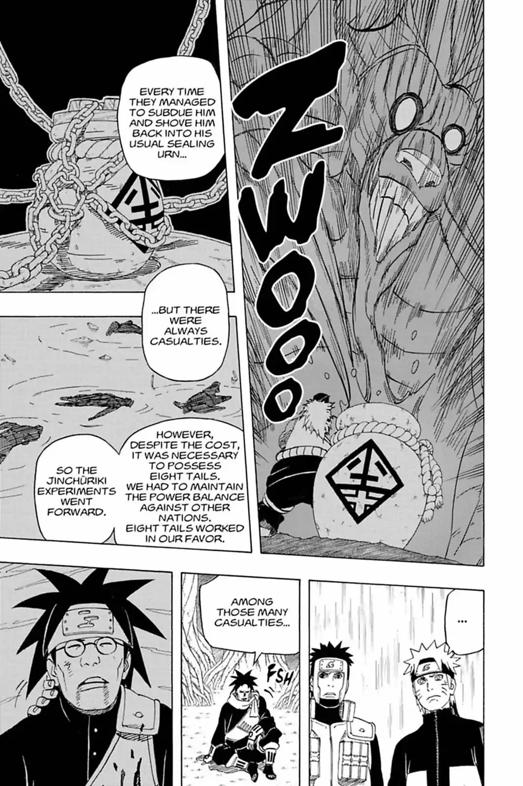 Naruto Chapter 494 page 3 - Chapter 494: Killer Bee And Motoi