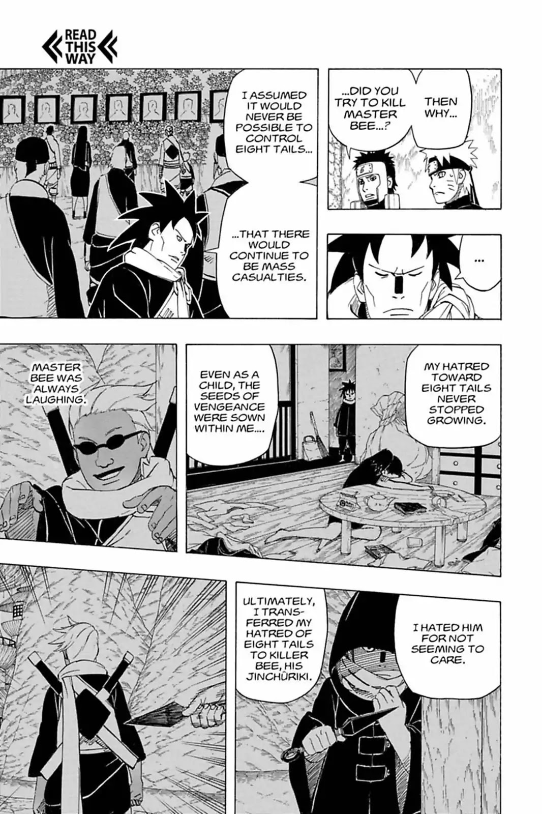 Naruto Chapter 494 page 7 - Chapter 494: Killer Bee And Motoi