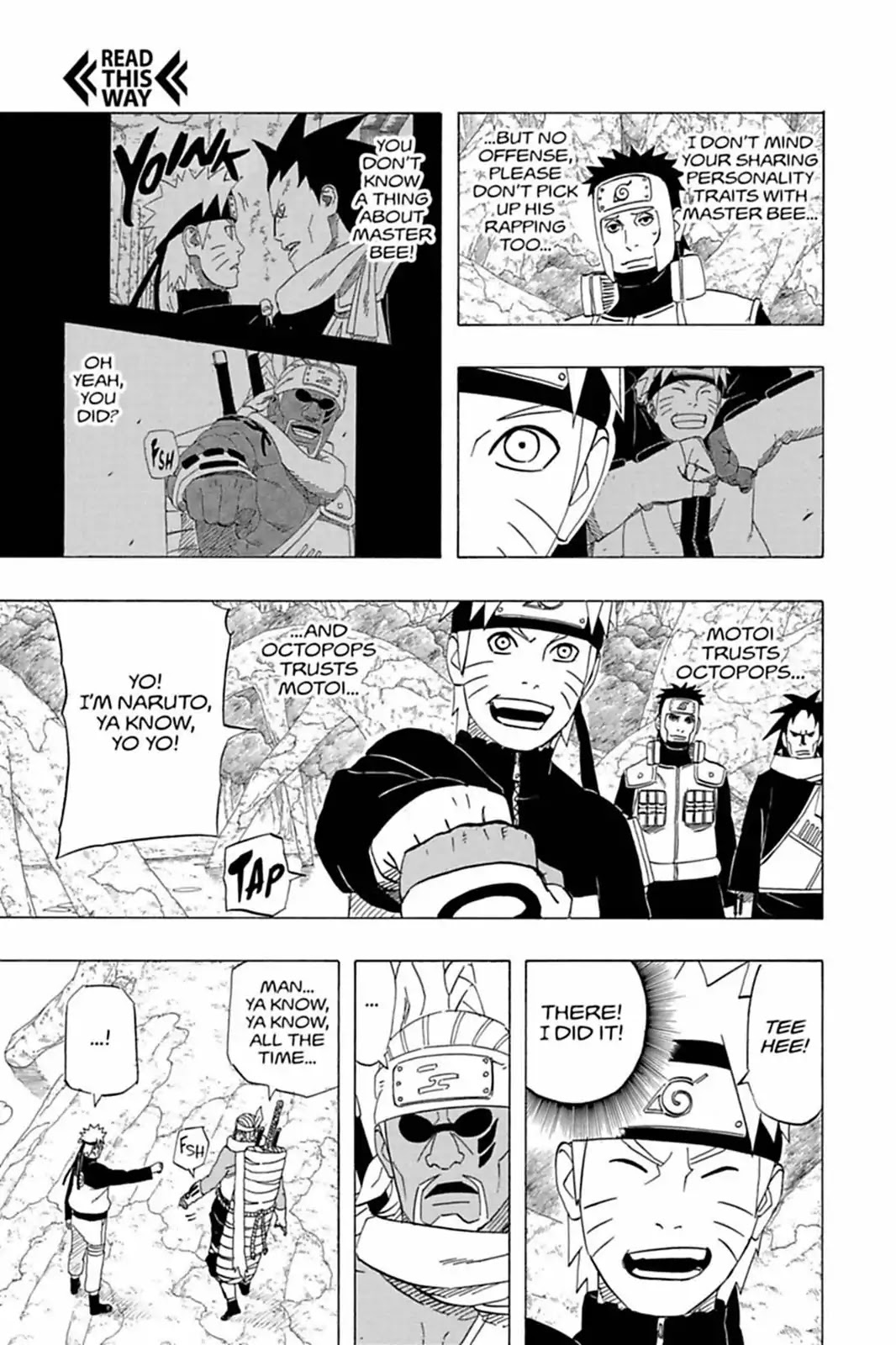 Naruto Chapter 495 page 10 - Chapter 495: Dark Naruto, Defeated