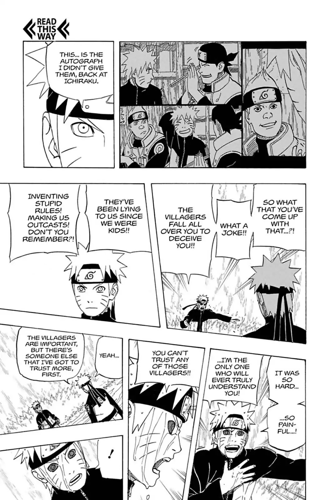 Naruto Chapter 495 page 16 - Chapter 495: Dark Naruto, Defeated