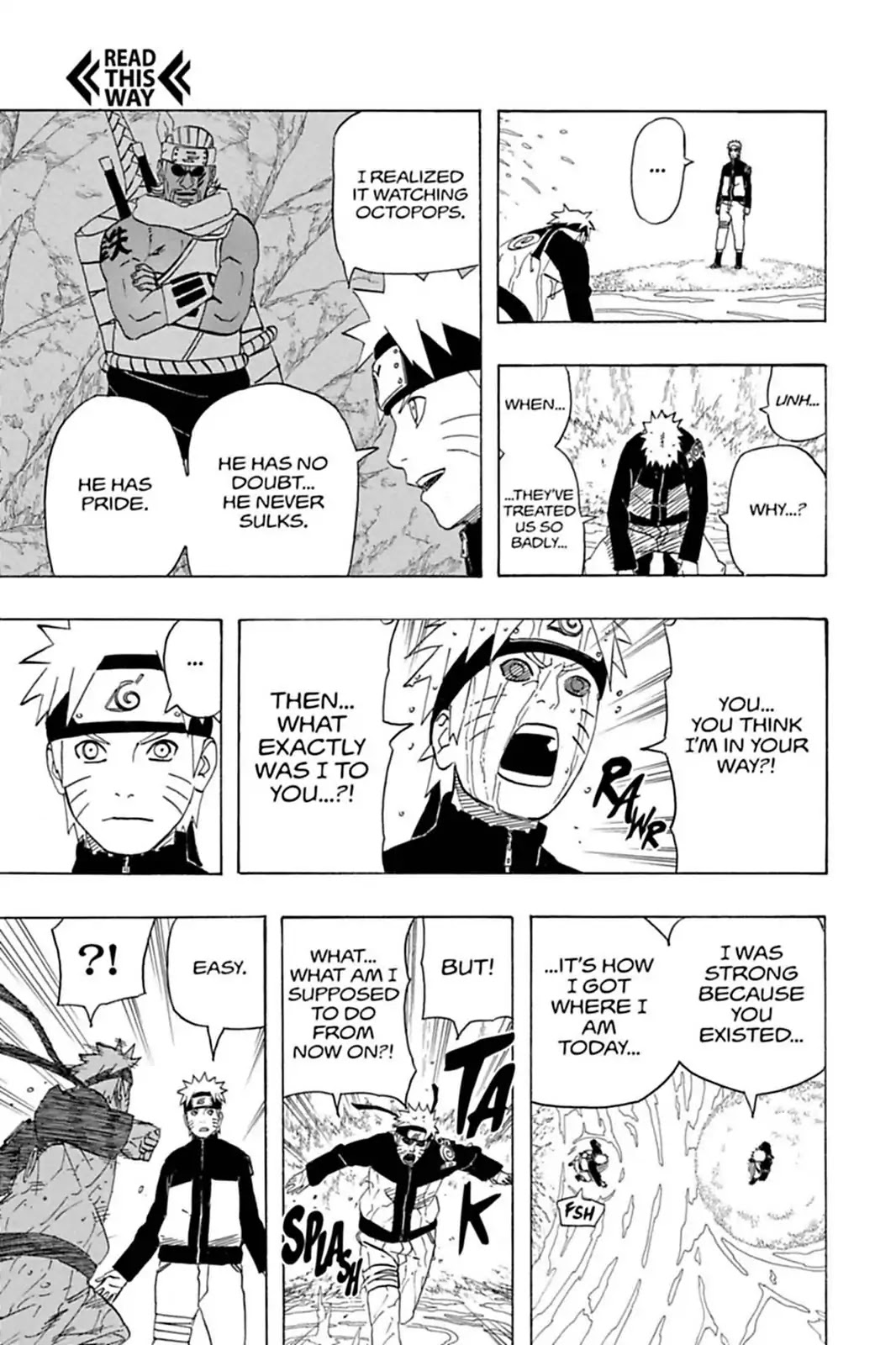 Naruto Chapter 495 page 18 - Chapter 495: Dark Naruto, Defeated