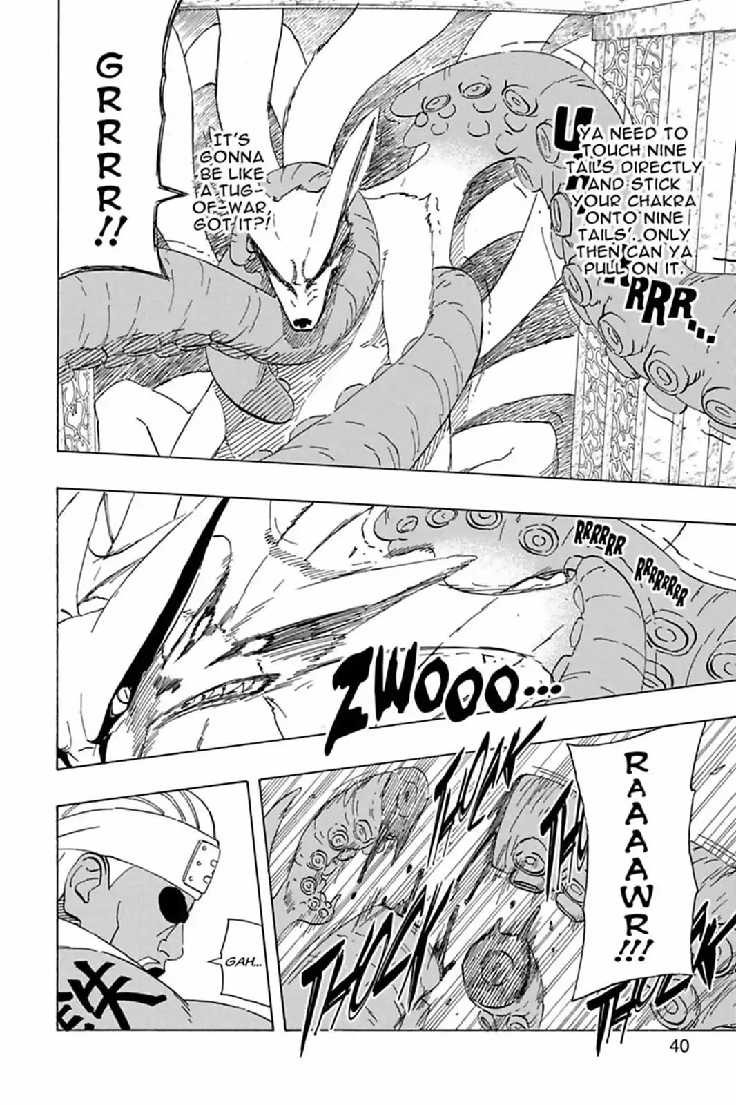 Naruto Chapter 496 page 15 - Chapter 496: Reunion With Nine Tails!!
