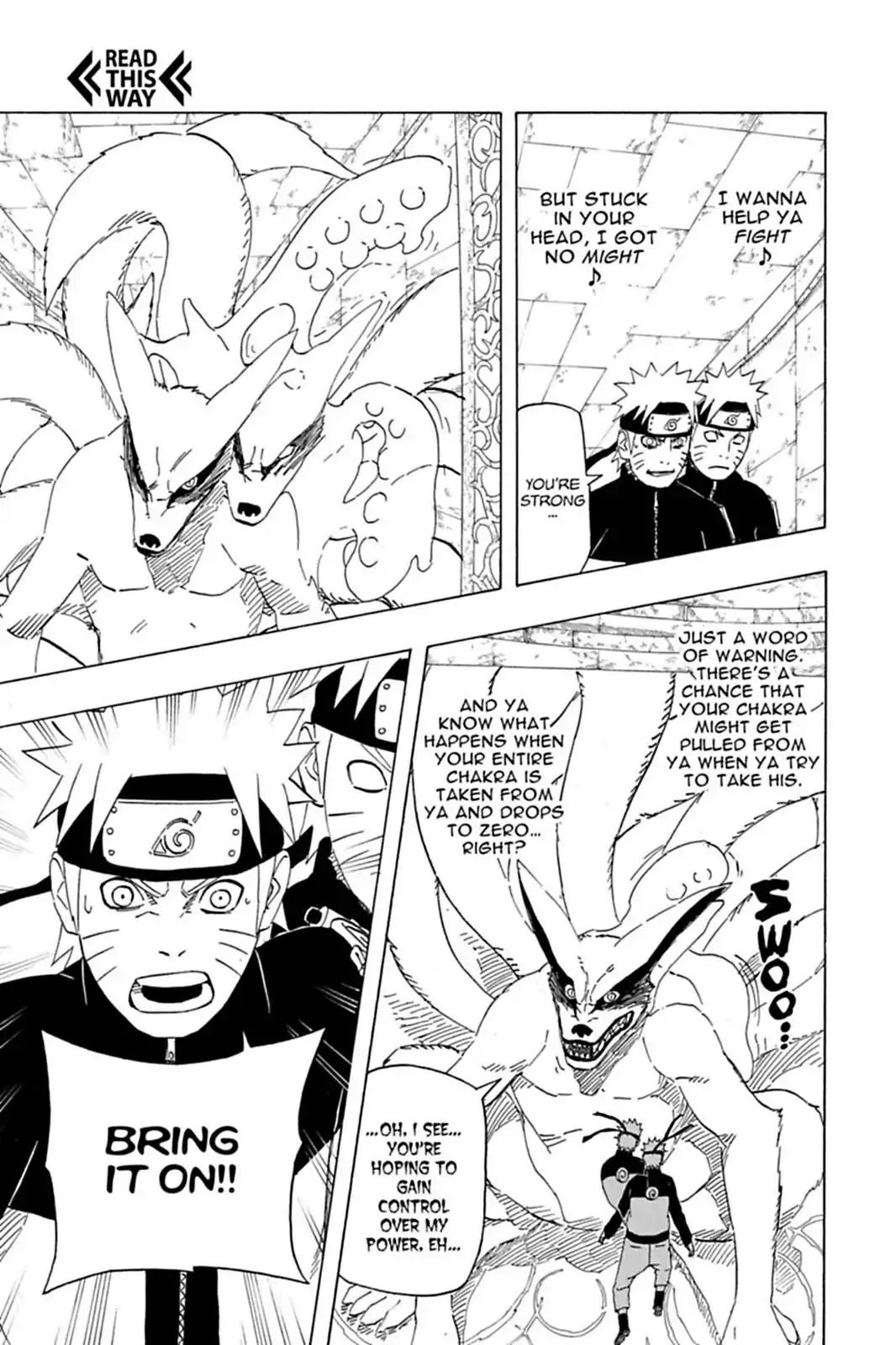 Naruto Chapter 496 page 16 - Chapter 496: Reunion With Nine Tails!!