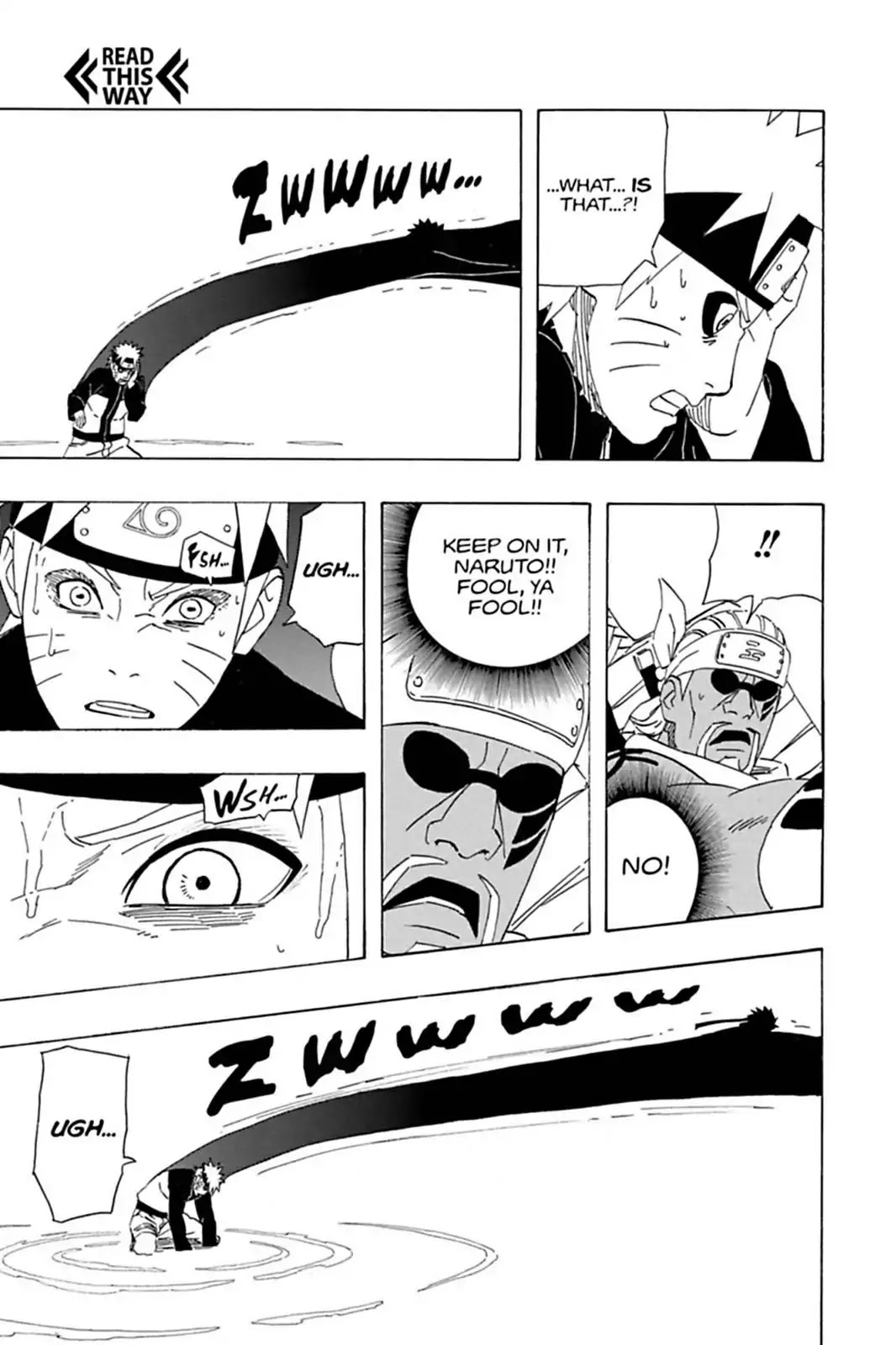 Naruto Chapter 497 page 13 - Chapter 497: Nine Tails Vs. Naruto!!
