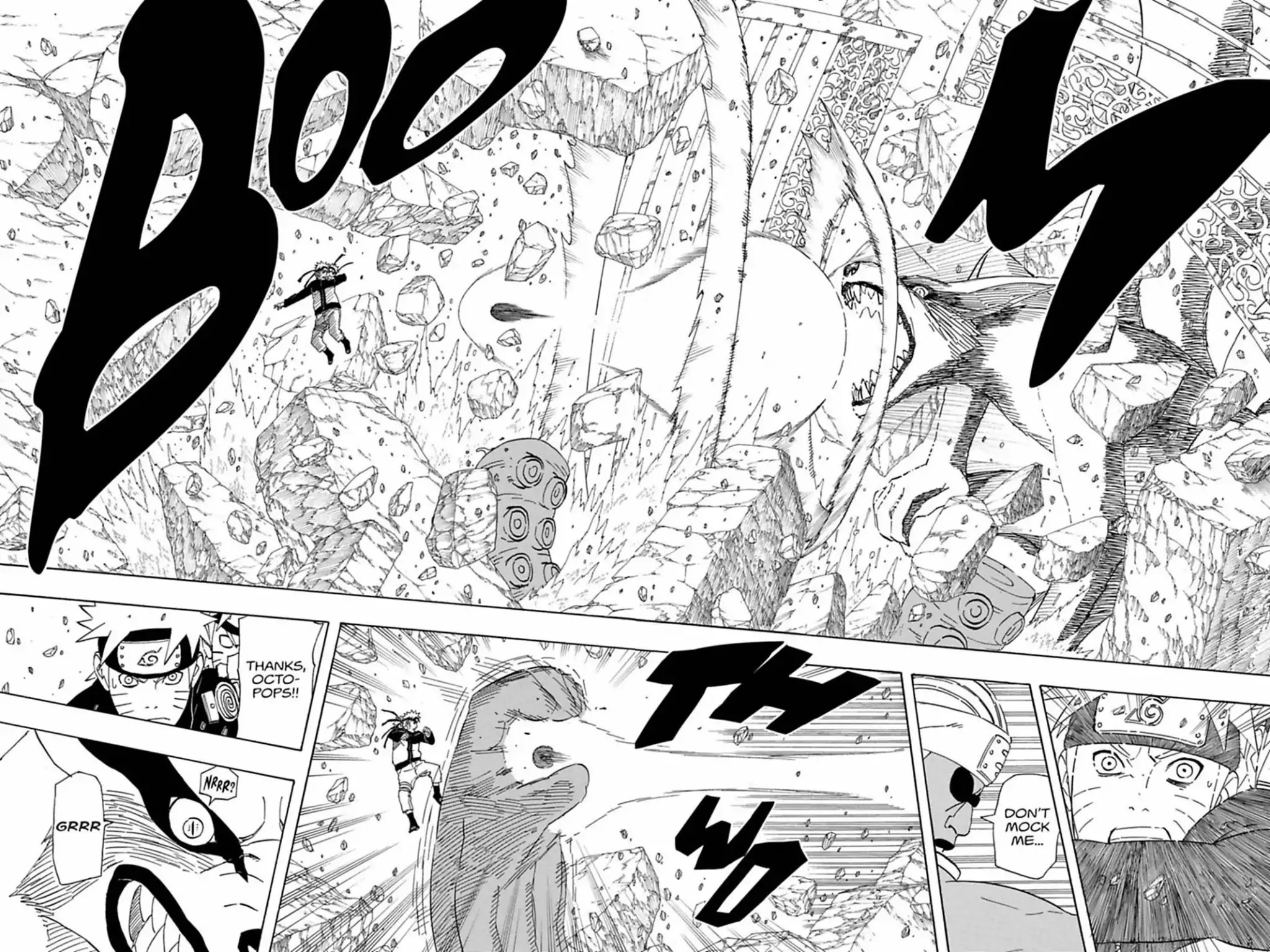 Naruto Chapter 497 page 2 - Chapter 497: Nine Tails Vs. Naruto!!