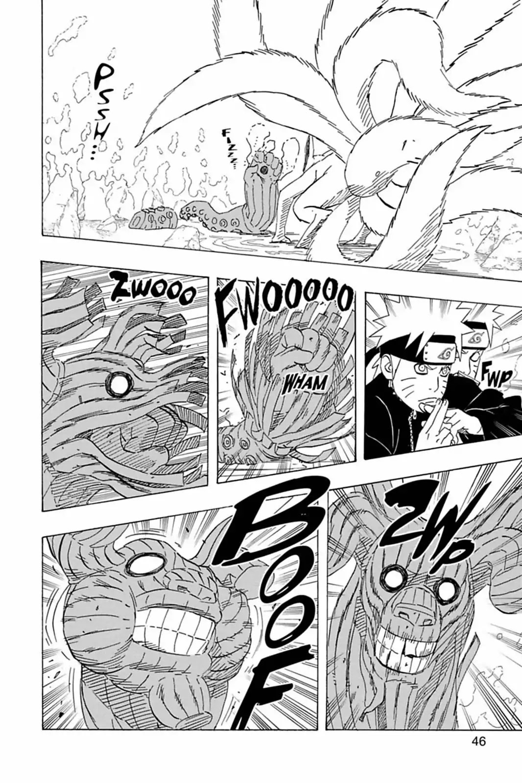 Naruto Chapter 497 page 3 - Chapter 497: Nine Tails Vs. Naruto!!