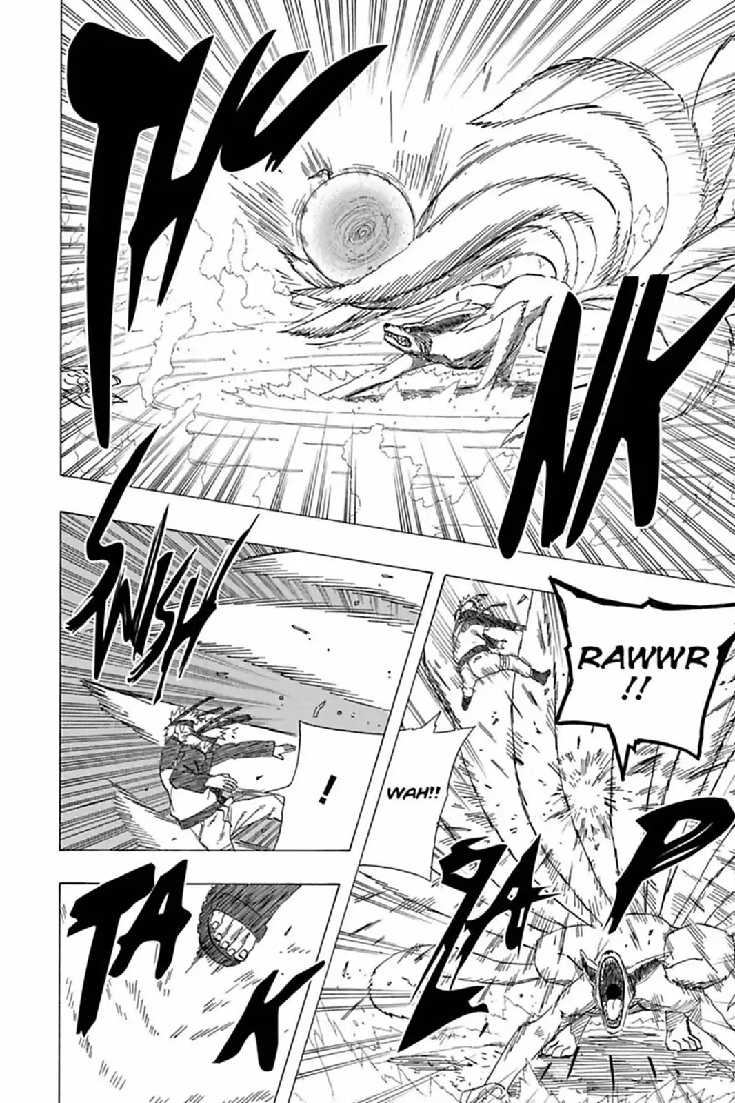 Naruto Chapter 497 page 5 - Chapter 497: Nine Tails Vs. Naruto!!