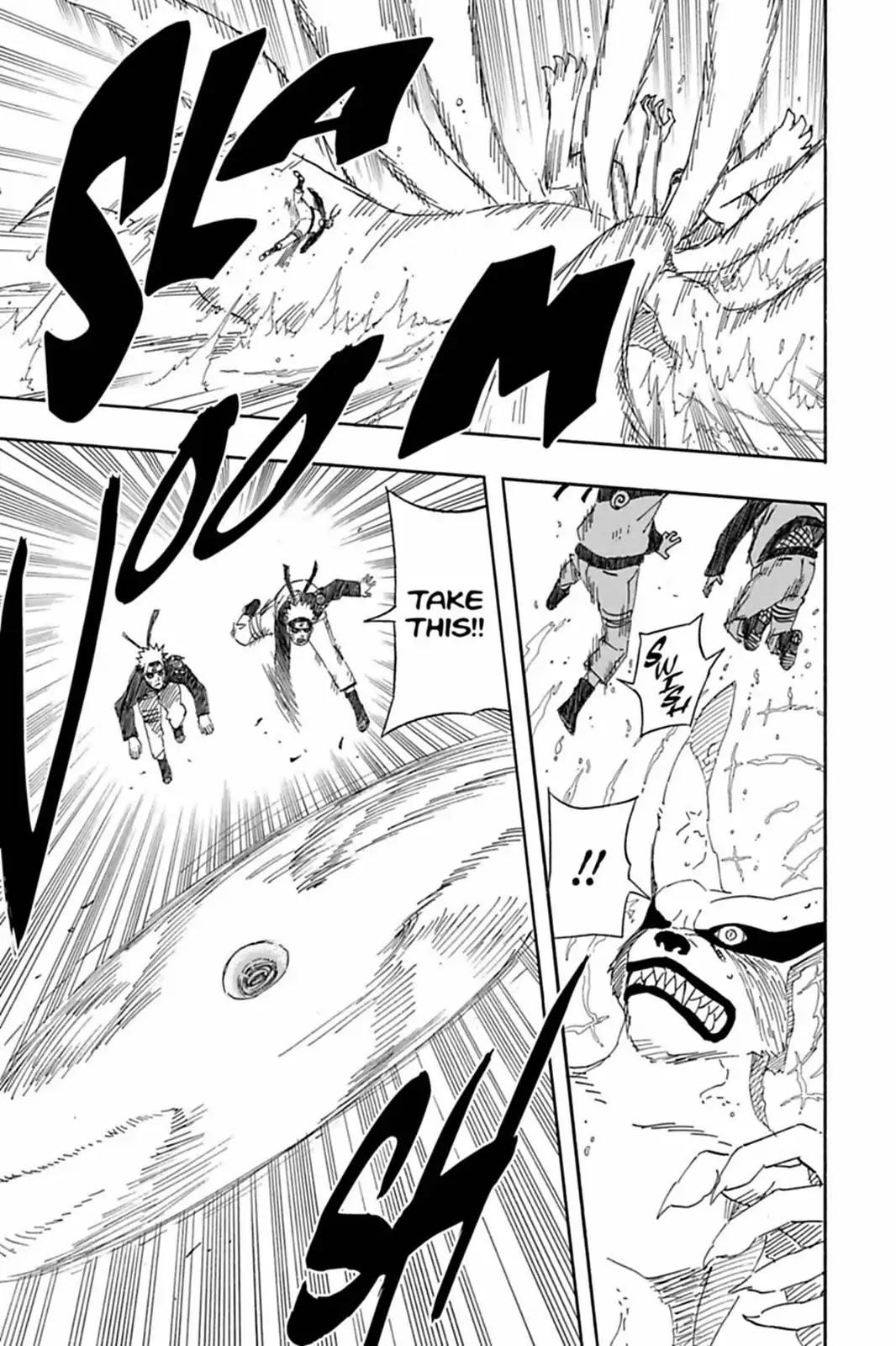Naruto Chapter 497 page 8 - Chapter 497: Nine Tails Vs. Naruto!!