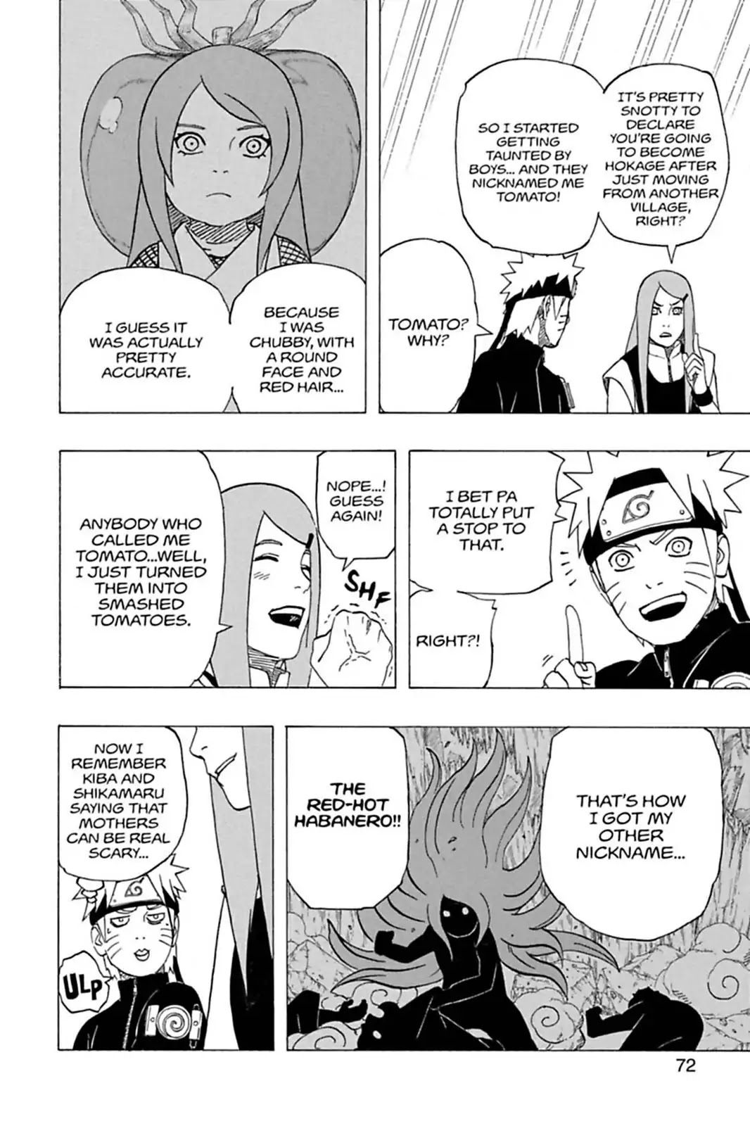 Naruto Chapter 498 page 12 - Chapter 498: My Ma's Red Hair