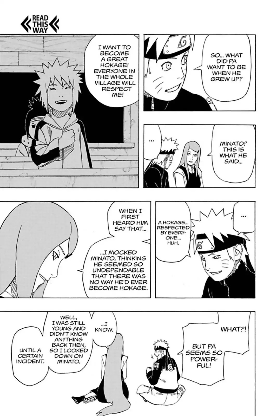 Naruto Chapter 498 page 13 - Chapter 498: My Ma's Red Hair