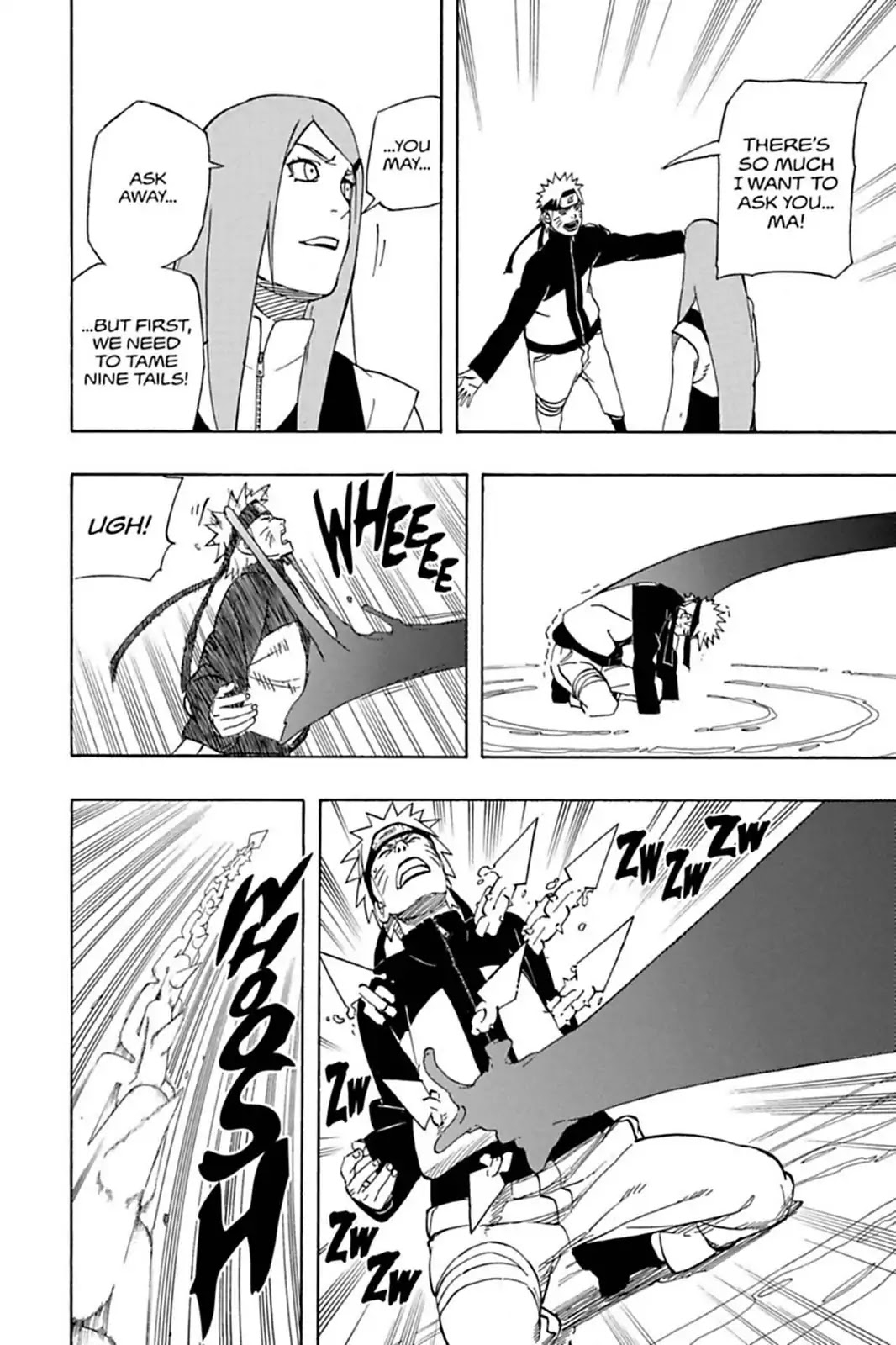 Naruto Chapter 498 page 6 - Chapter 498: My Ma's Red Hair