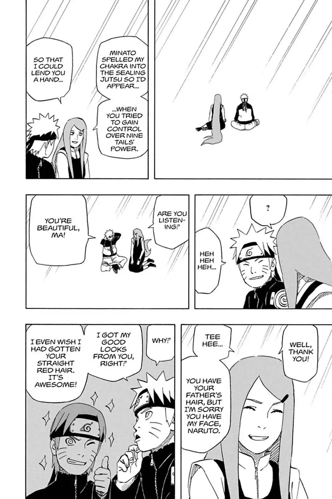 Naruto Chapter 498 page 8 - Chapter 498: My Ma's Red Hair