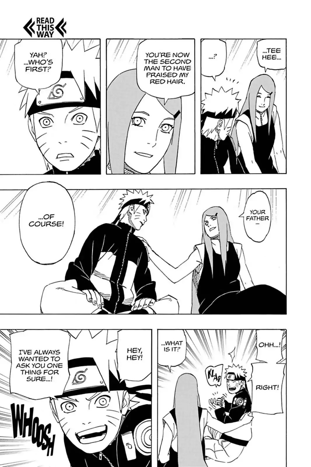 Naruto Chapter 498 page 9 - Chapter 498: My Ma's Red Hair