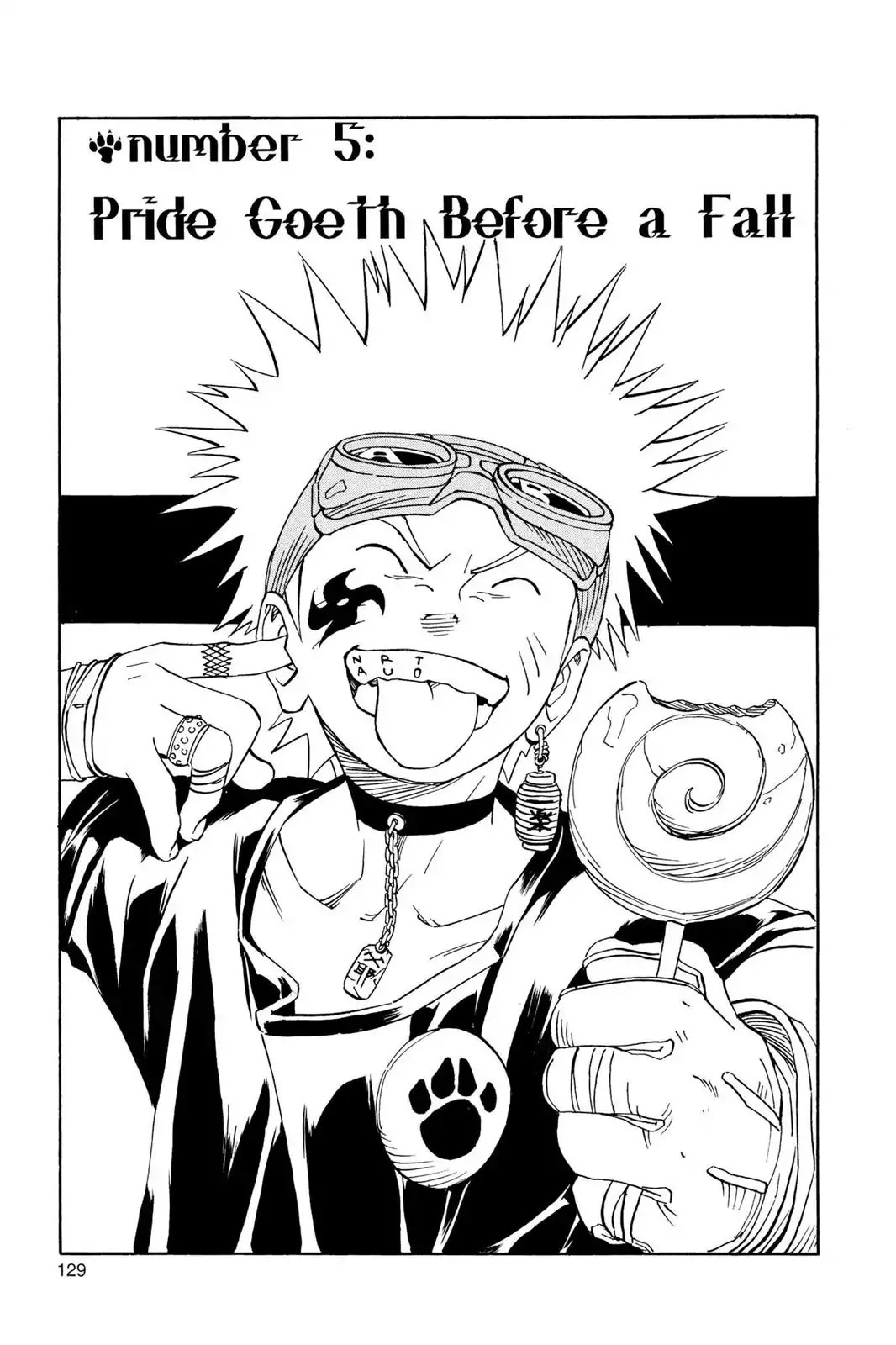 Naruto Chapter 5 page 1 - Chapter 5: Pride Goeth Before A Fall