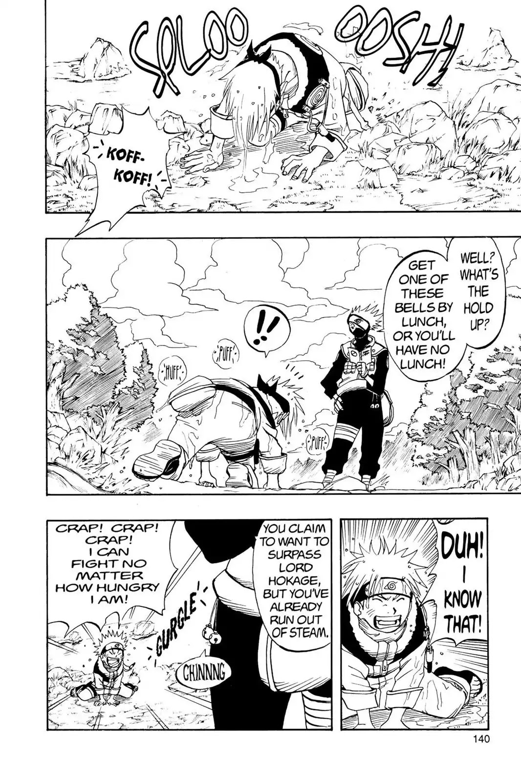 Naruto Chapter 5 page 12 - Chapter 5: Pride Goeth Before A Fall
