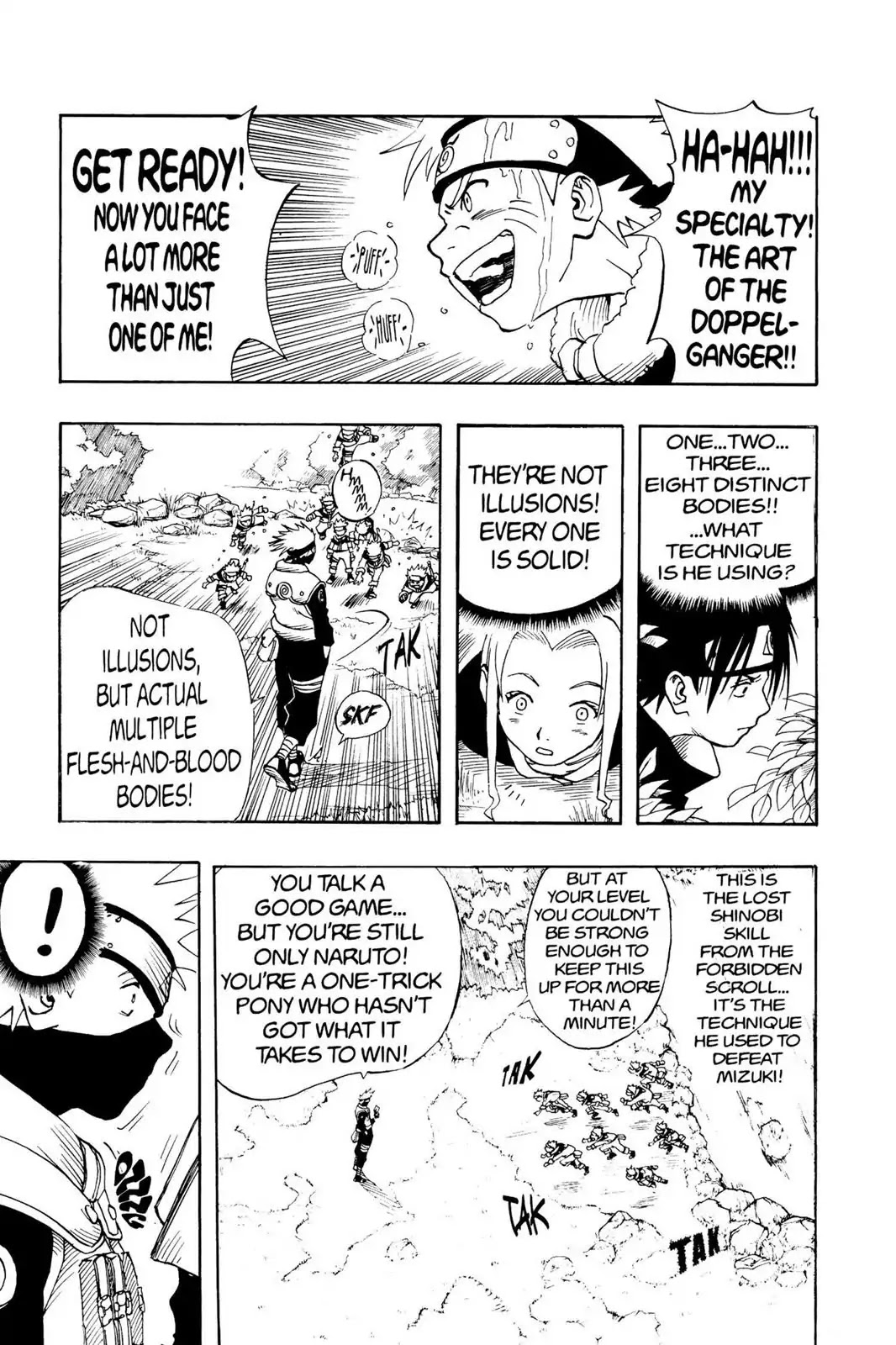 Naruto Chapter 5 page 15 - Chapter 5: Pride Goeth Before A Fall