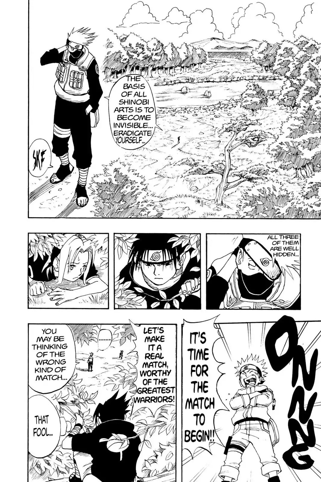 Naruto Chapter 5 page 2 - Chapter 5: Pride Goeth Before A Fall
