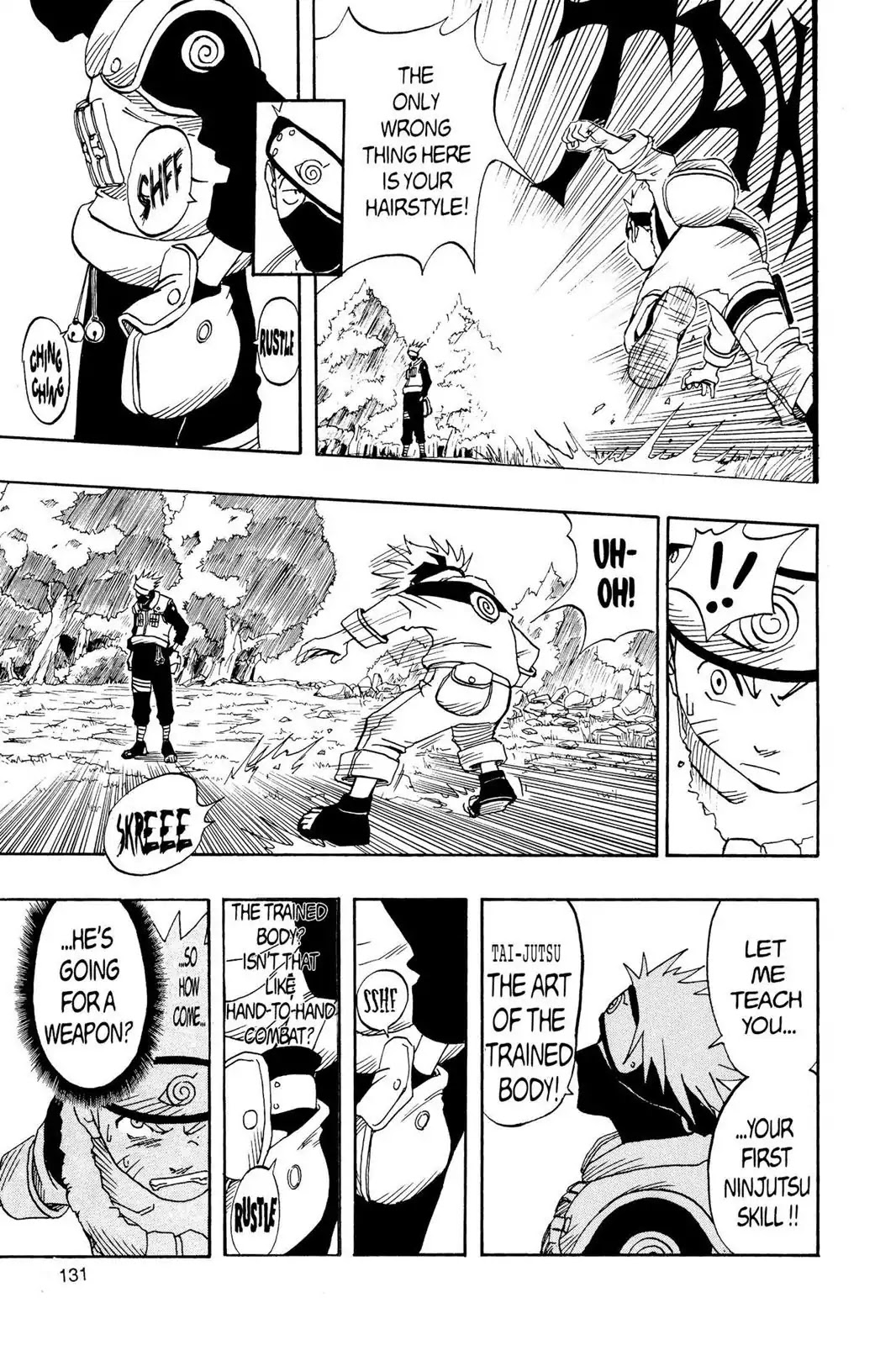 Naruto Chapter 5 page 3 - Chapter 5: Pride Goeth Before A Fall