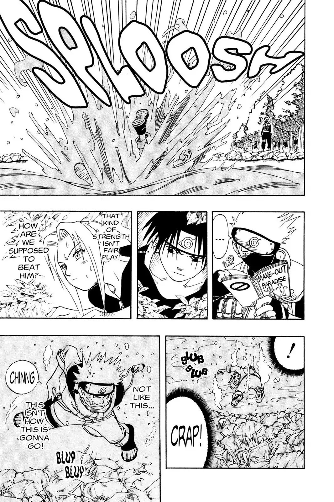 Naruto Chapter 5 page 9 - Chapter 5: Pride Goeth Before A Fall