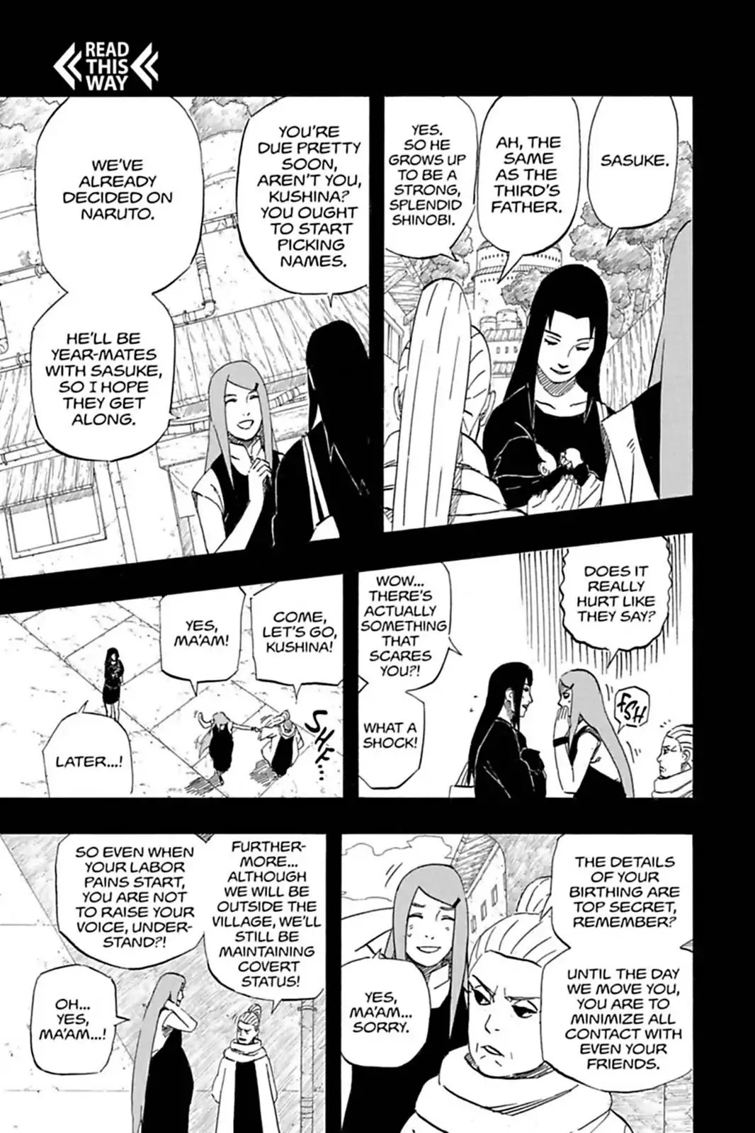 Naruto Chapter 500 page 11 - Chapter 500: The Birth Of Naruto