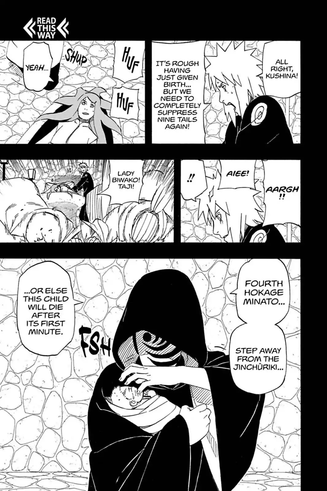Naruto Chapter 500 page 17 - Chapter 500: The Birth Of Naruto
