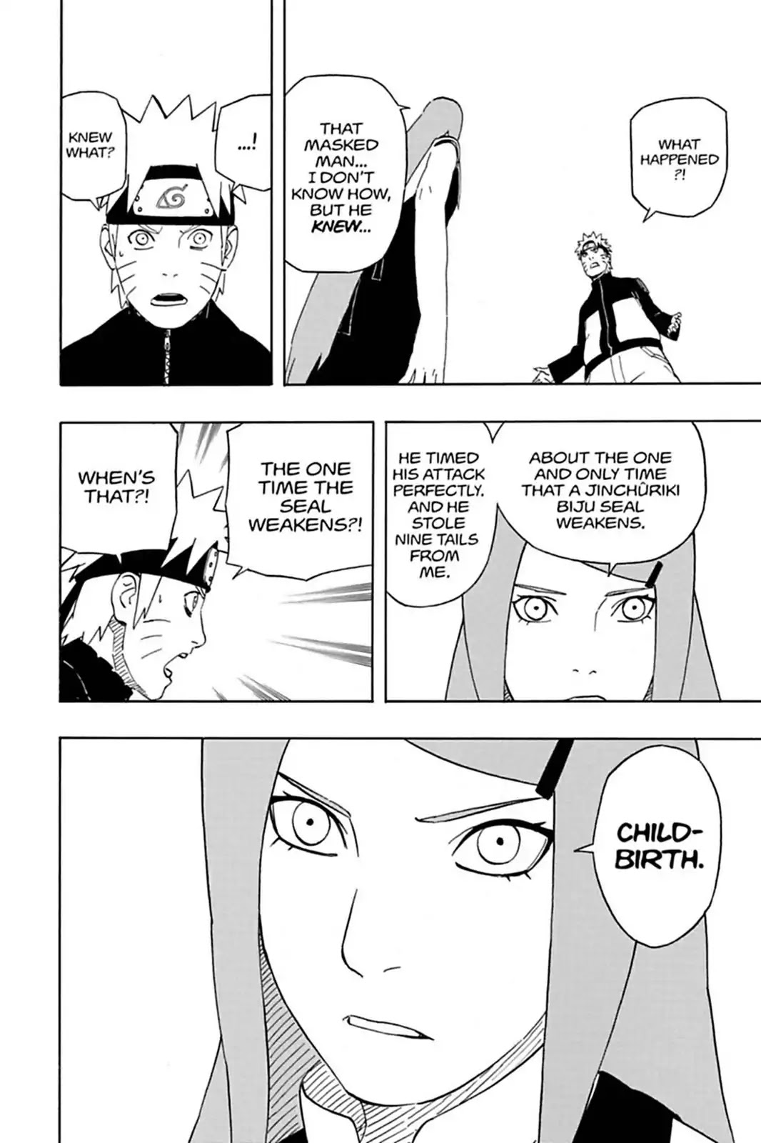 Naruto Chapter 500 page 8 - Chapter 500: The Birth Of Naruto