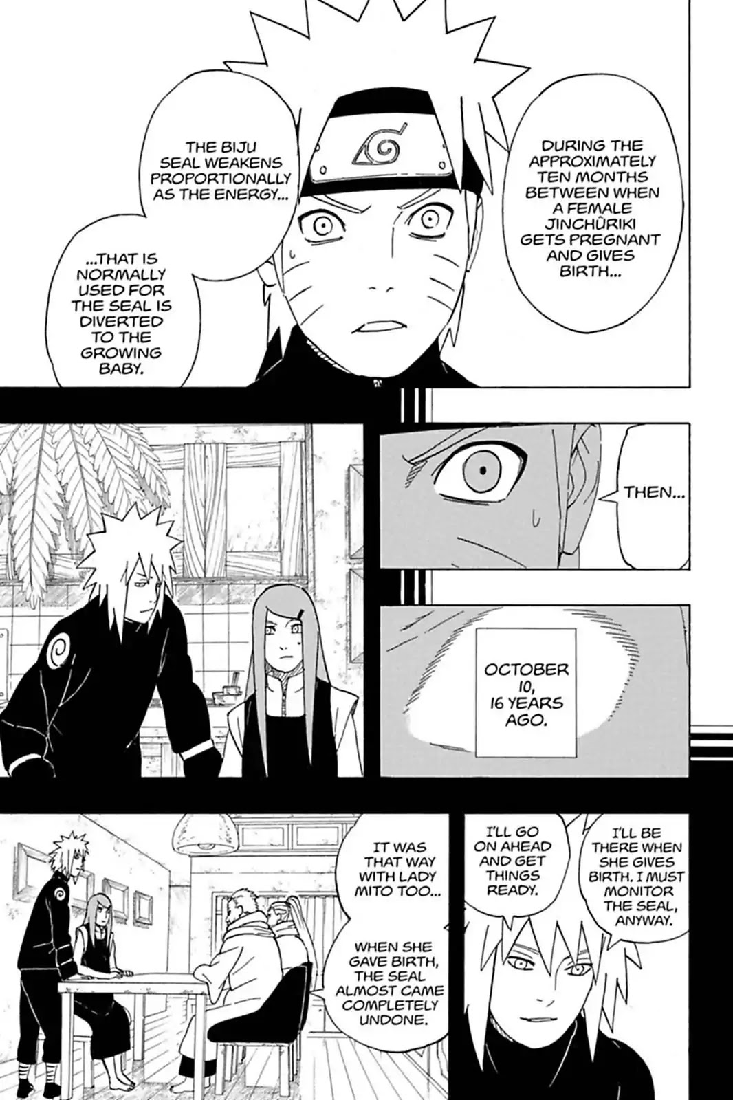 Naruto Chapter 500 page 9 - Chapter 500: The Birth Of Naruto