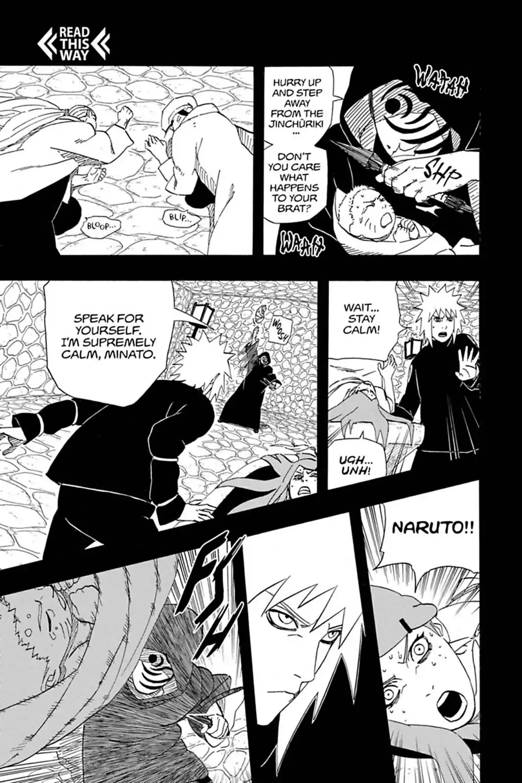 Naruto Chapter 501 page 3 - Chapter 501: Nine Tails Attacks!!