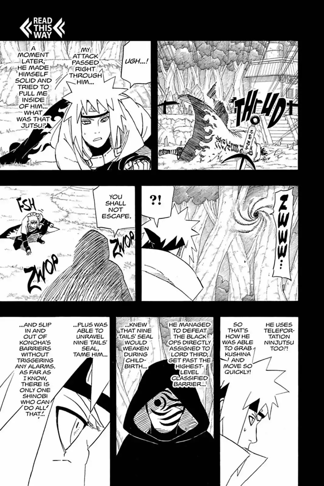 Naruto Chapter 502 page 10 - Chapter 502: The Fourth Lord's Death Match!!