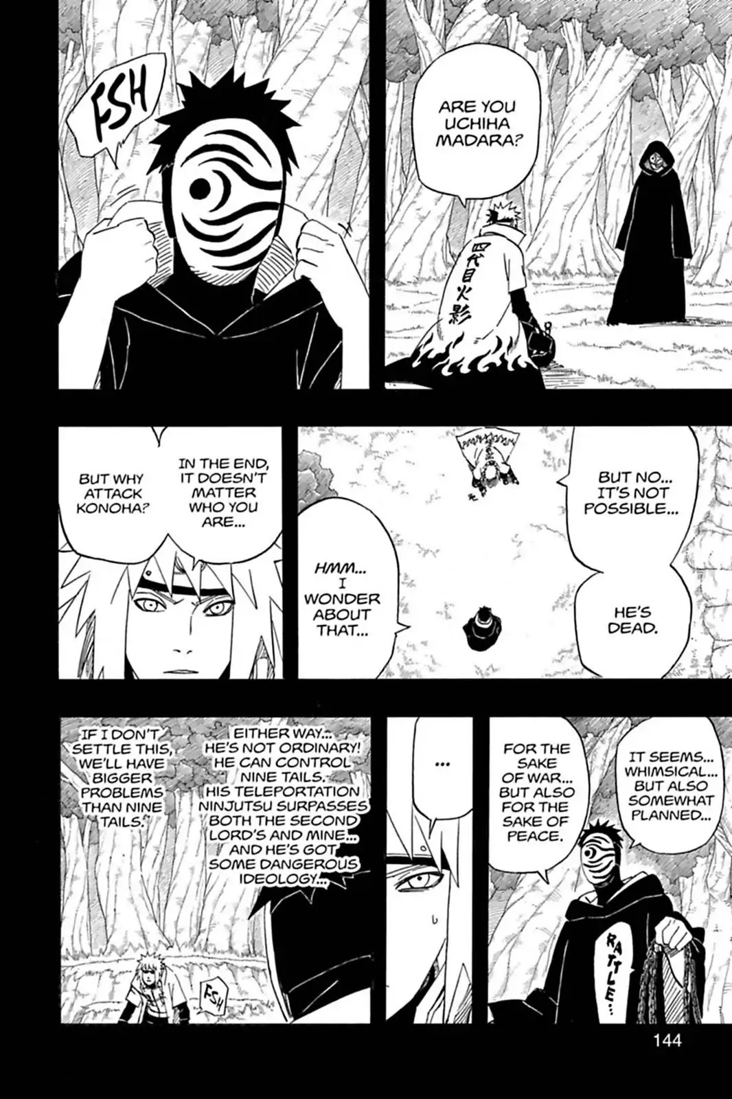 Naruto Chapter 502 page 11 - Chapter 502: The Fourth Lord's Death Match!!