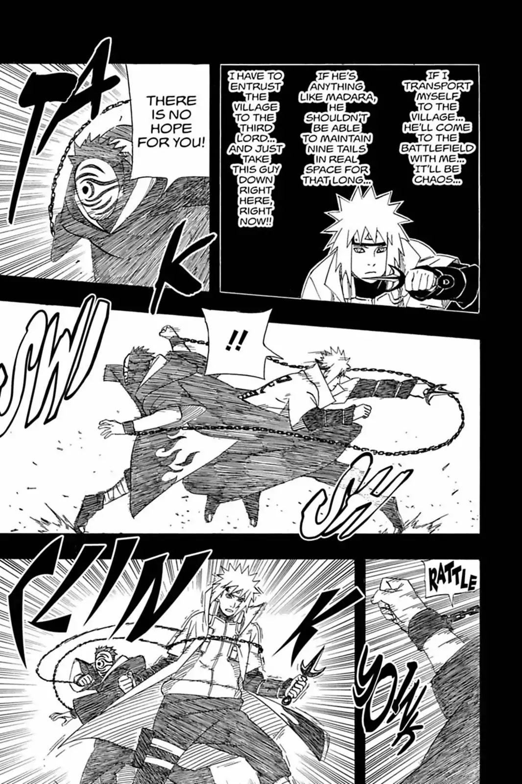 Naruto Chapter 502 page 12 - Chapter 502: The Fourth Lord's Death Match!!