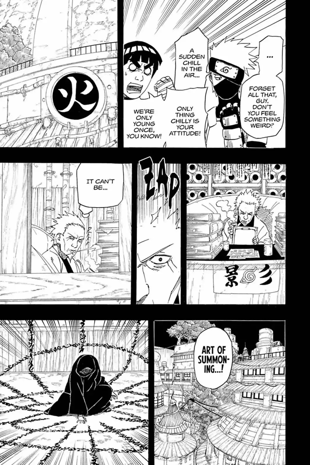 Naruto Chapter 502 page 3 - Chapter 502: The Fourth Lord's Death Match!!