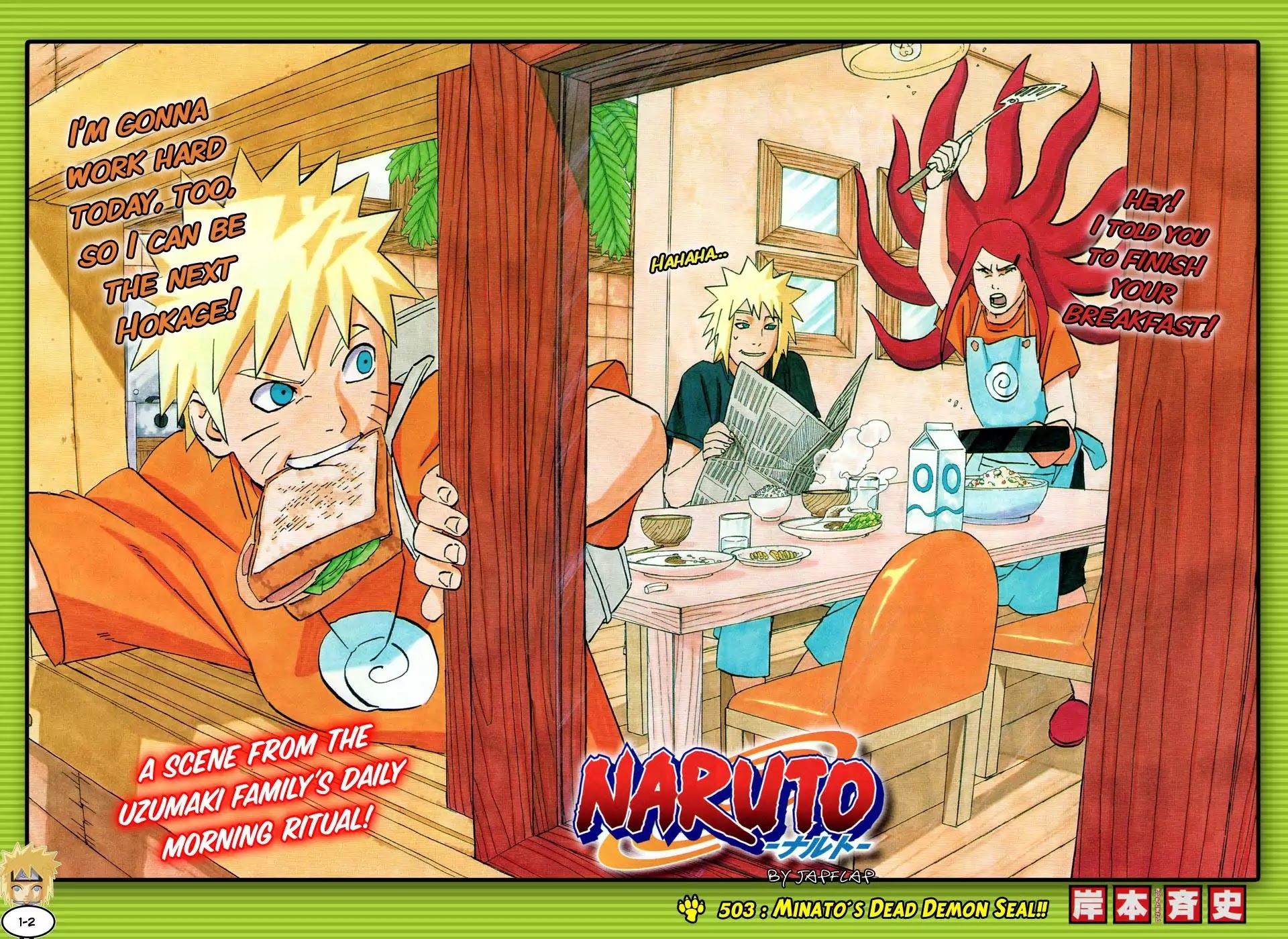 Naruto Chapter 503 page 2 - Chapter 503: Minato's Reaper Death Seal!!
