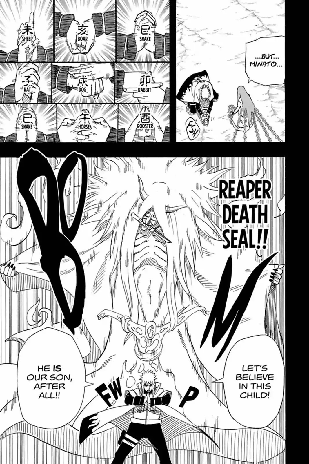 Naruto Chapter 503 page 20 - Chapter 503: Minato's Reaper Death Seal!!