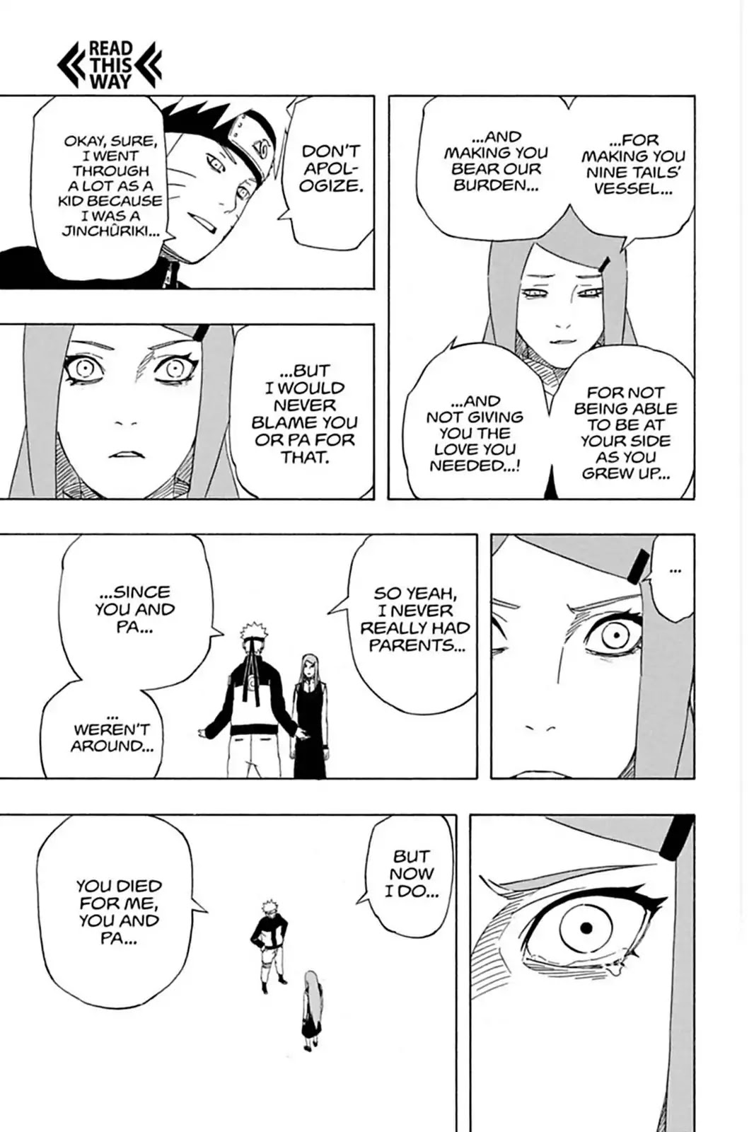 Naruto Chapter 504 page 14 - Chapter 504: Thank You