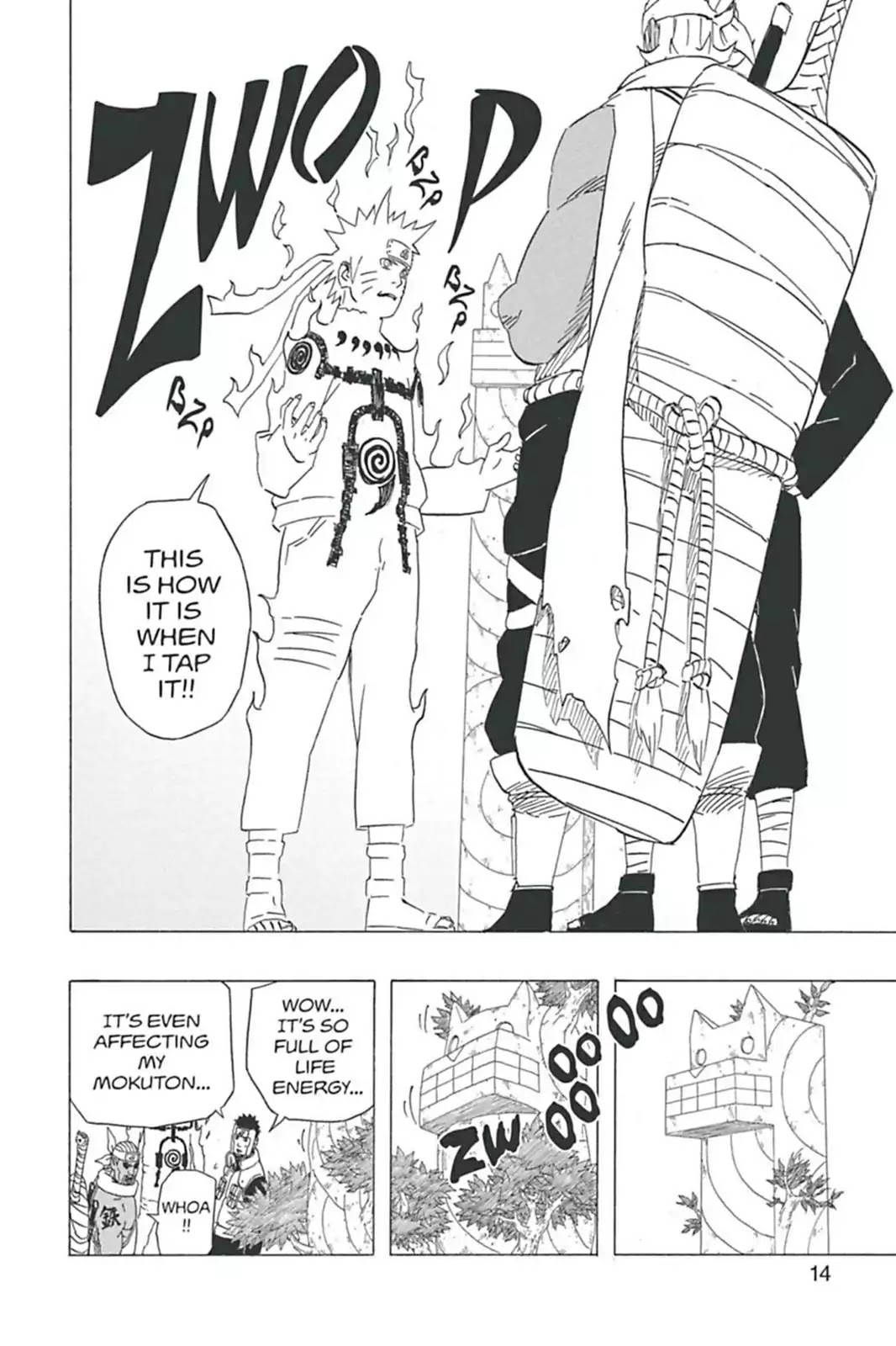Naruto Chapter 505 page 15 - Chapter 505: Nine Tails' Chakra, Opened!!