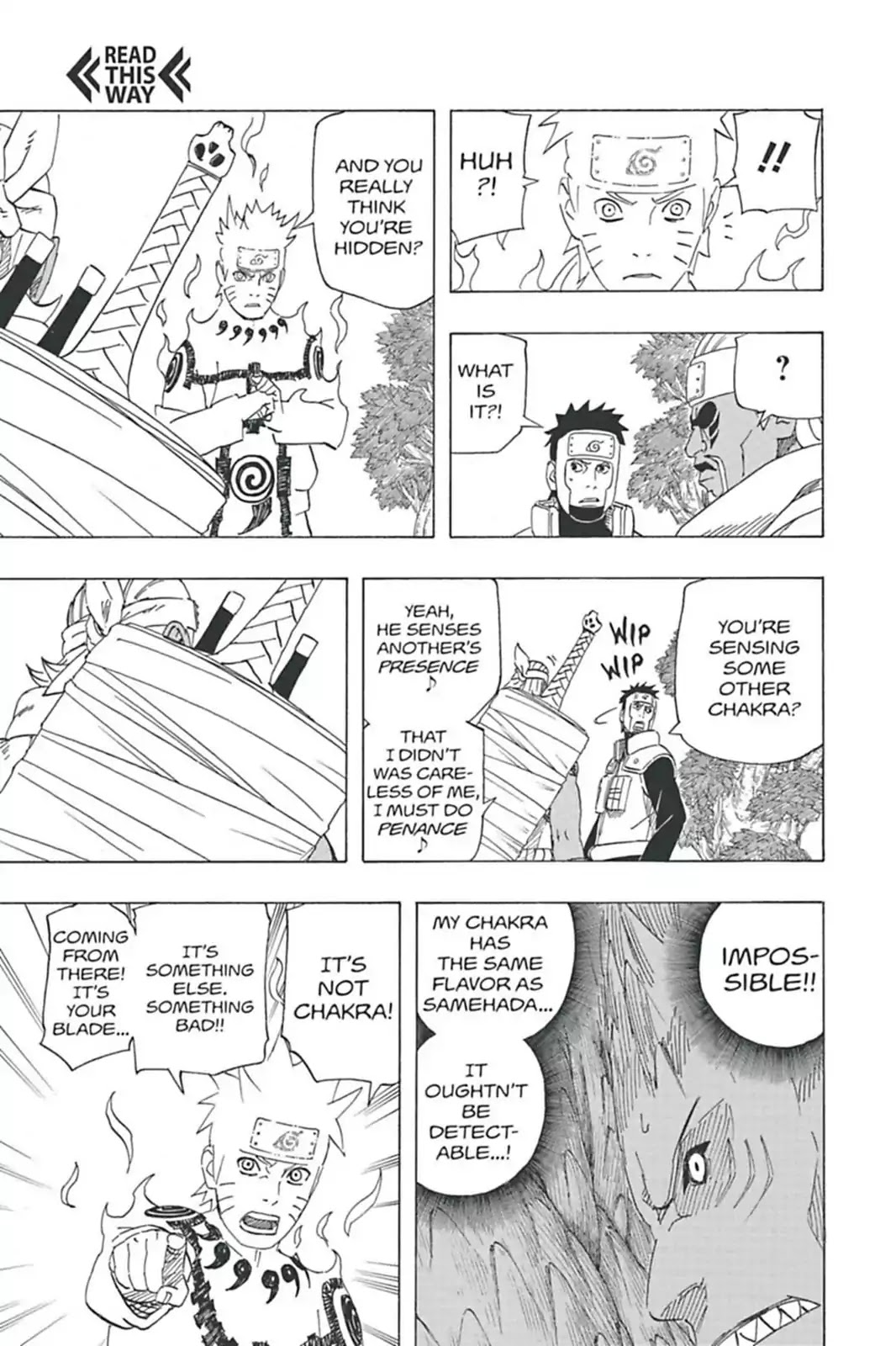 Naruto Chapter 505 page 16 - Chapter 505: Nine Tails' Chakra, Opened!!