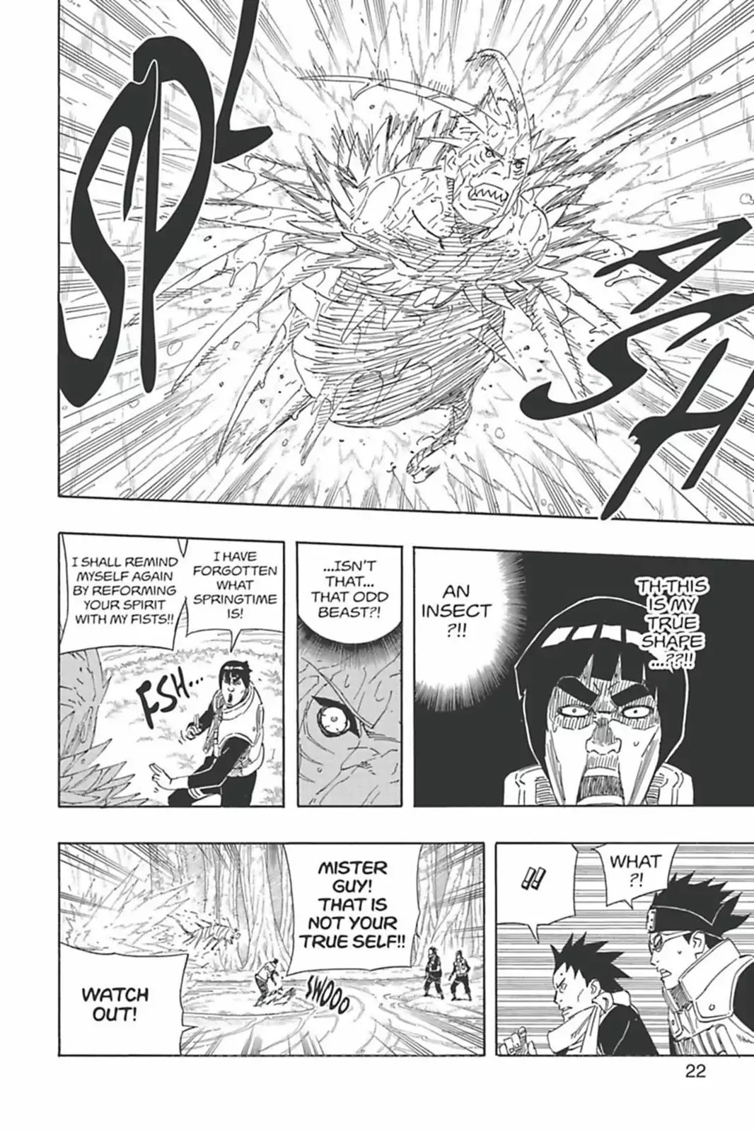 Naruto Chapter 505 page 23 - Chapter 505: Nine Tails' Chakra, Opened!!