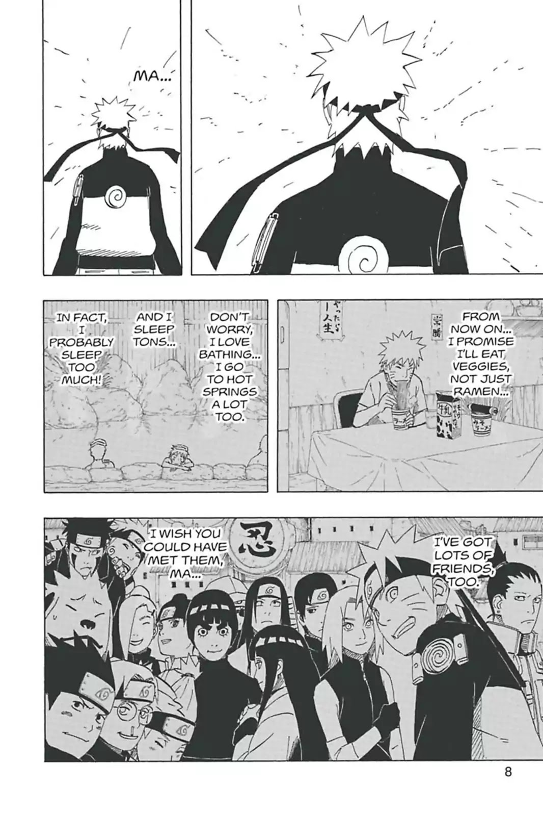 Naruto Chapter 505 page 9 - Chapter 505: Nine Tails' Chakra, Opened!!